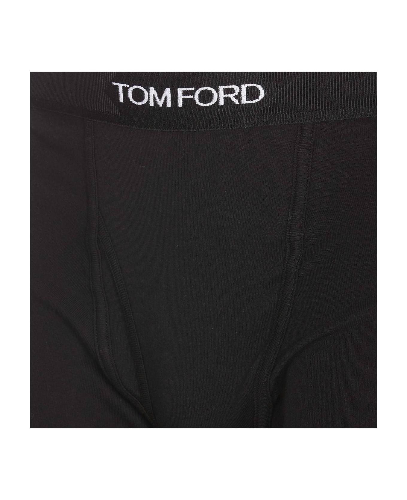 Tom Ford Bipack Logo Boxer - Black