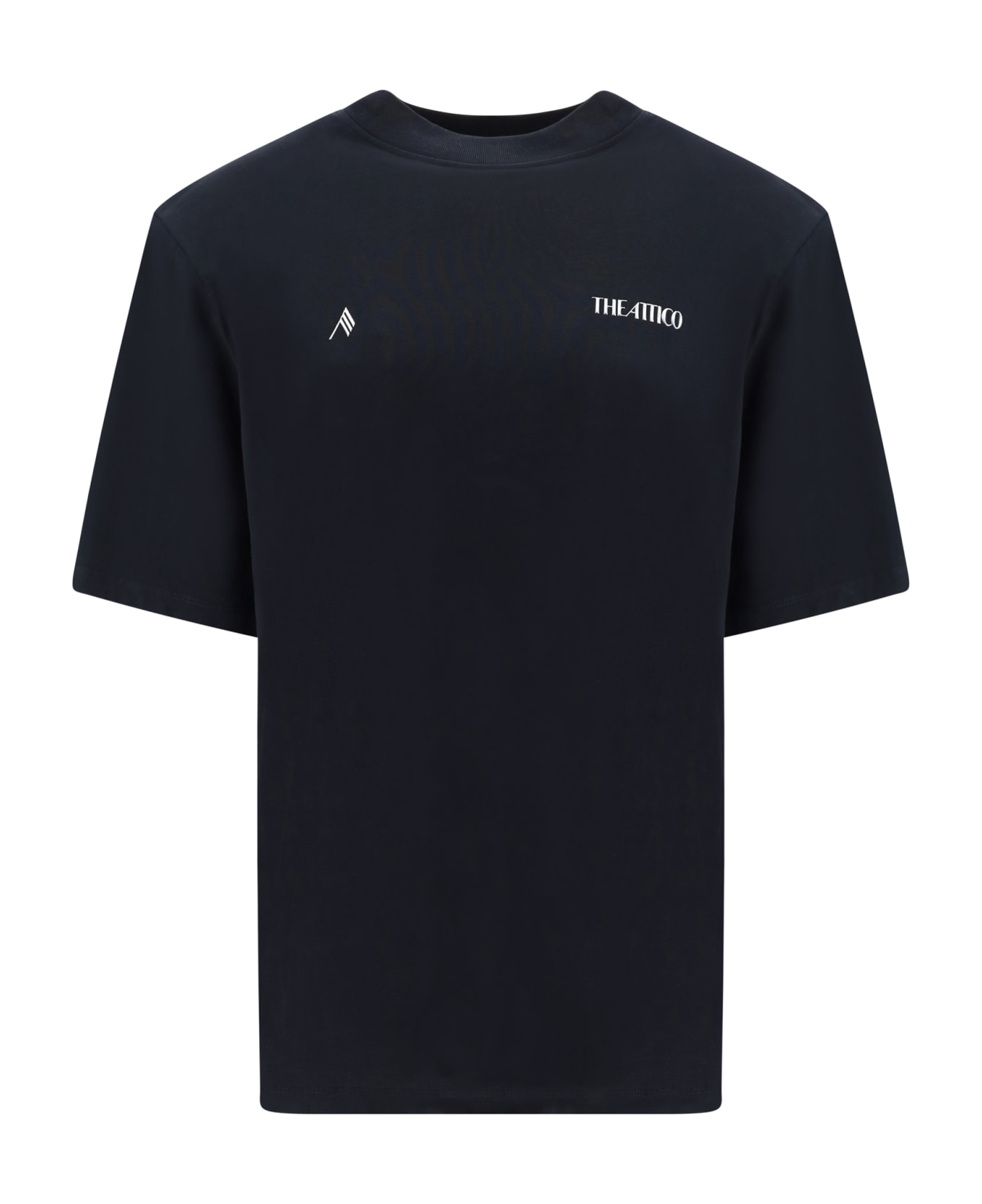 The Attico Kilie T-shirt - BLACK