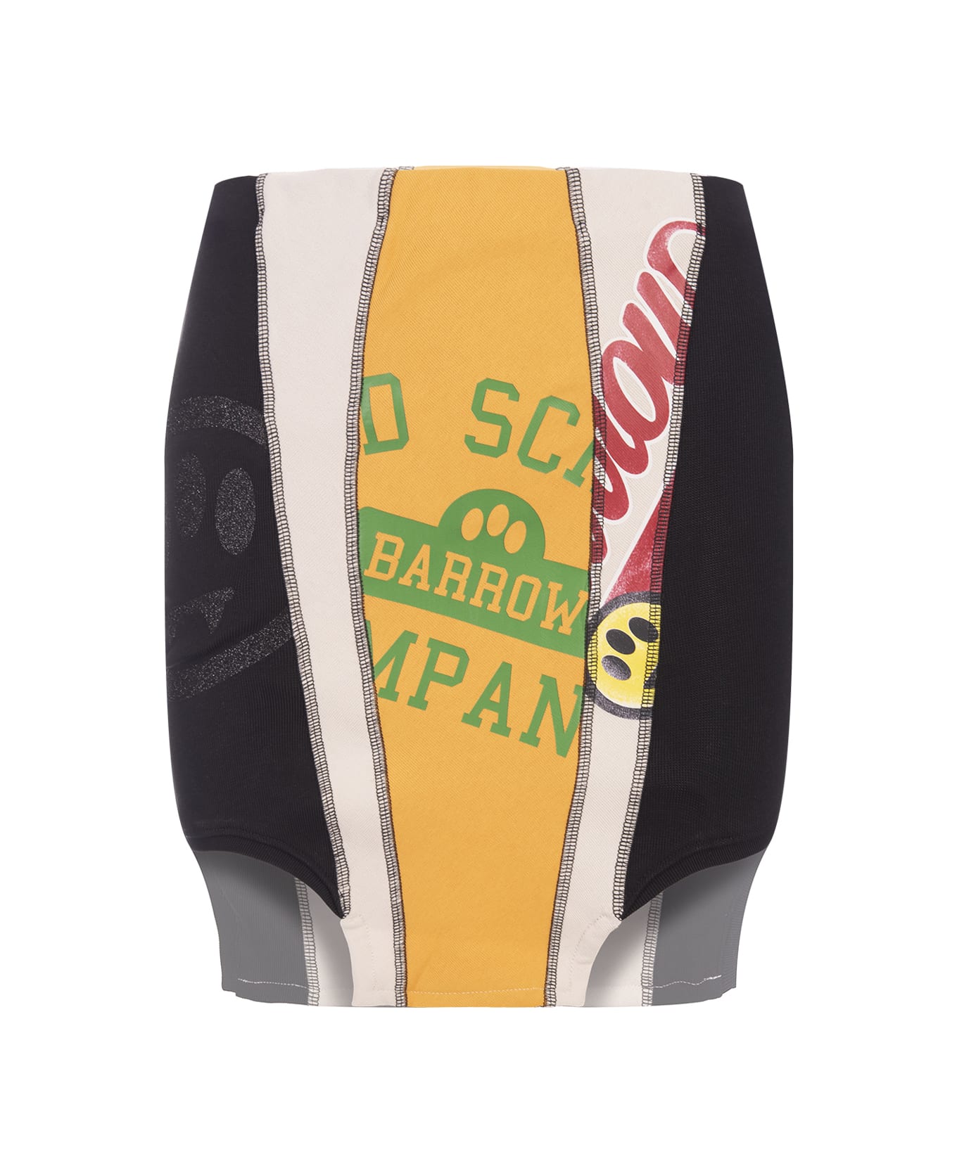 Barrow Patchwork Mini Skirt - Multicolour スカート