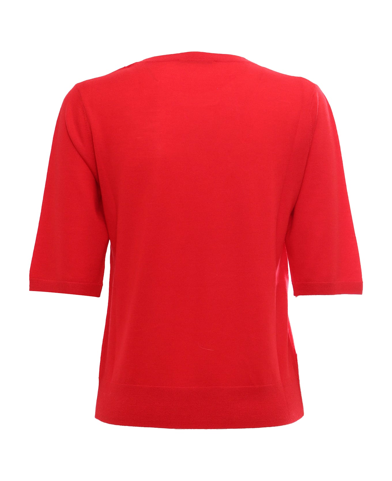 Kangra Crewneck Sweater - RED