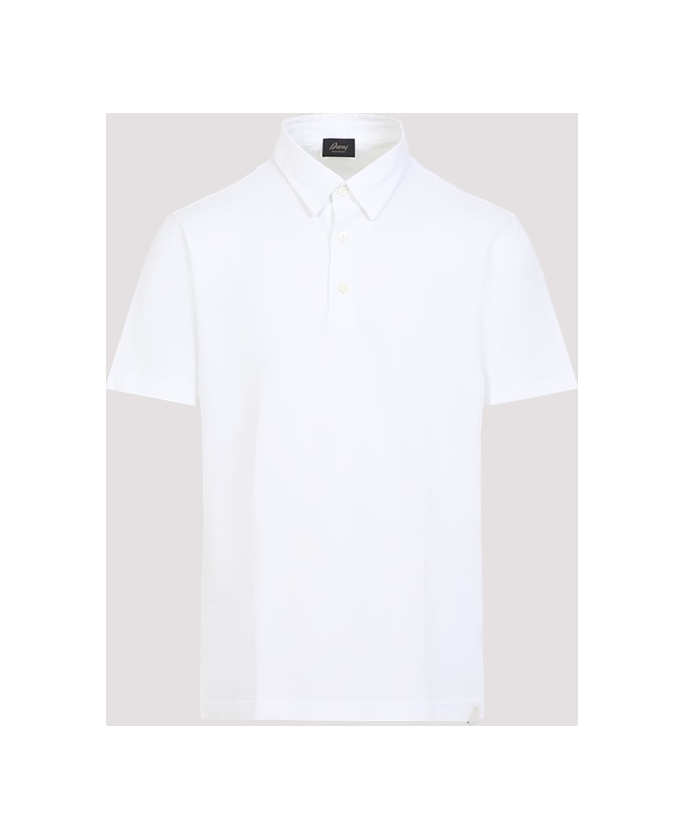 Brioni Ss Polo - White