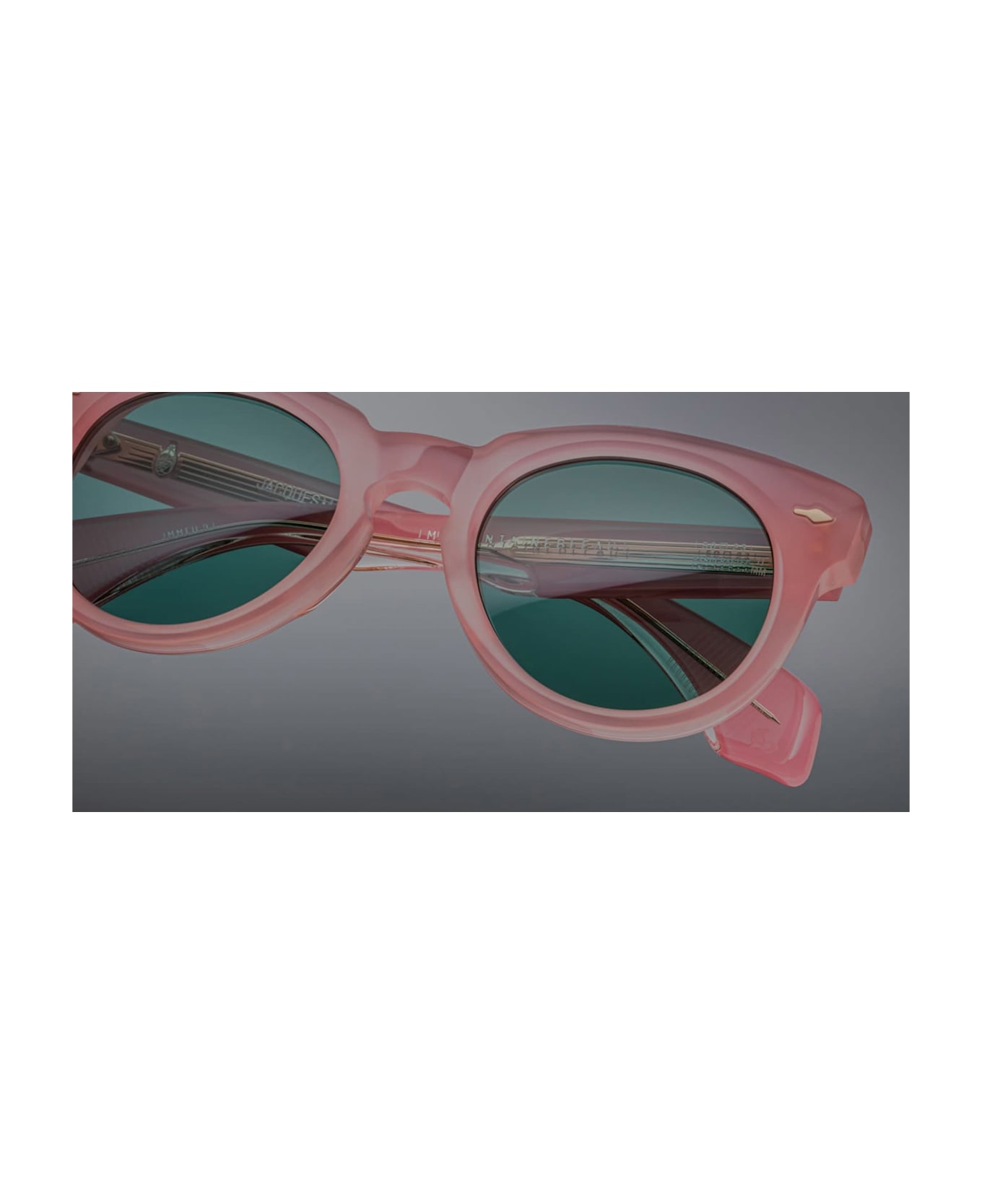 Jacques Marie Mage Fontainebleau 2 - Daisy Sunglasses - pink/gold