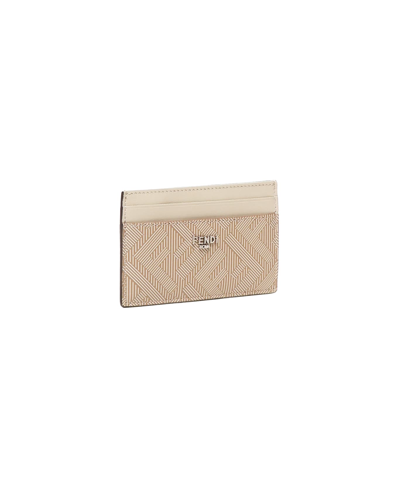 Fendi Shadow Card Holder - SAND