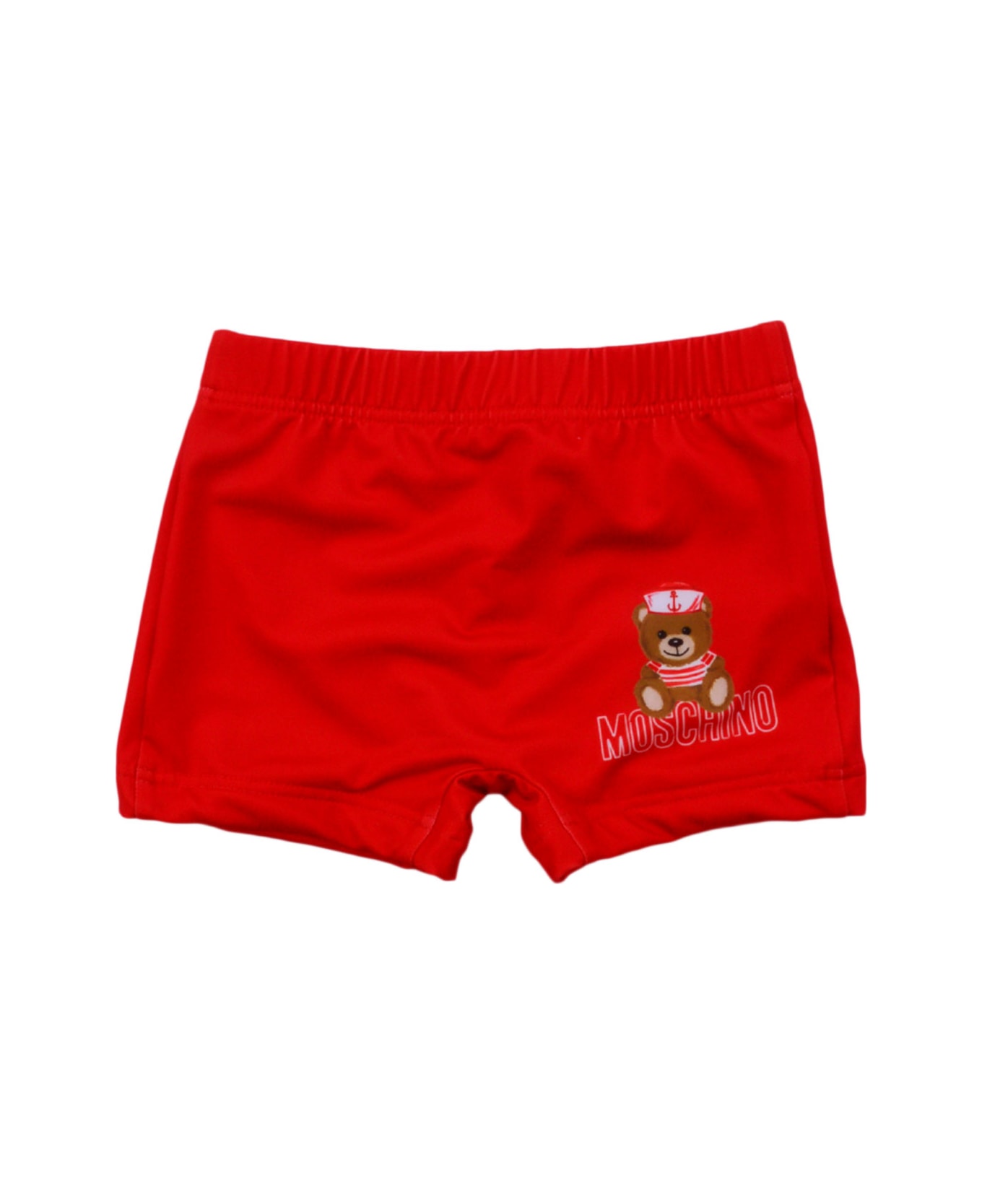 Moschino Printed Beach Shorts - Red