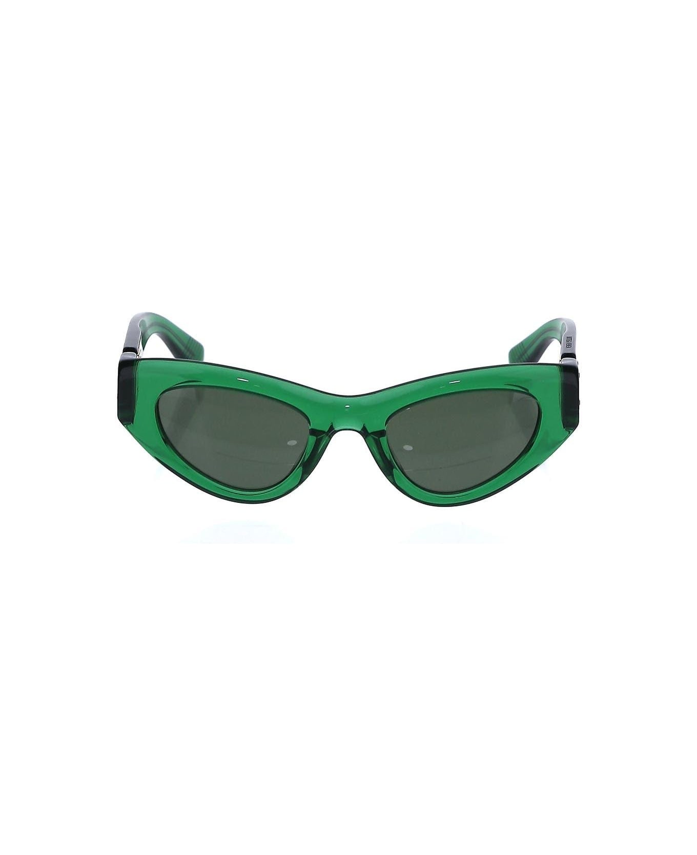 Bottega Veneta Green Sunglasses - GREEN