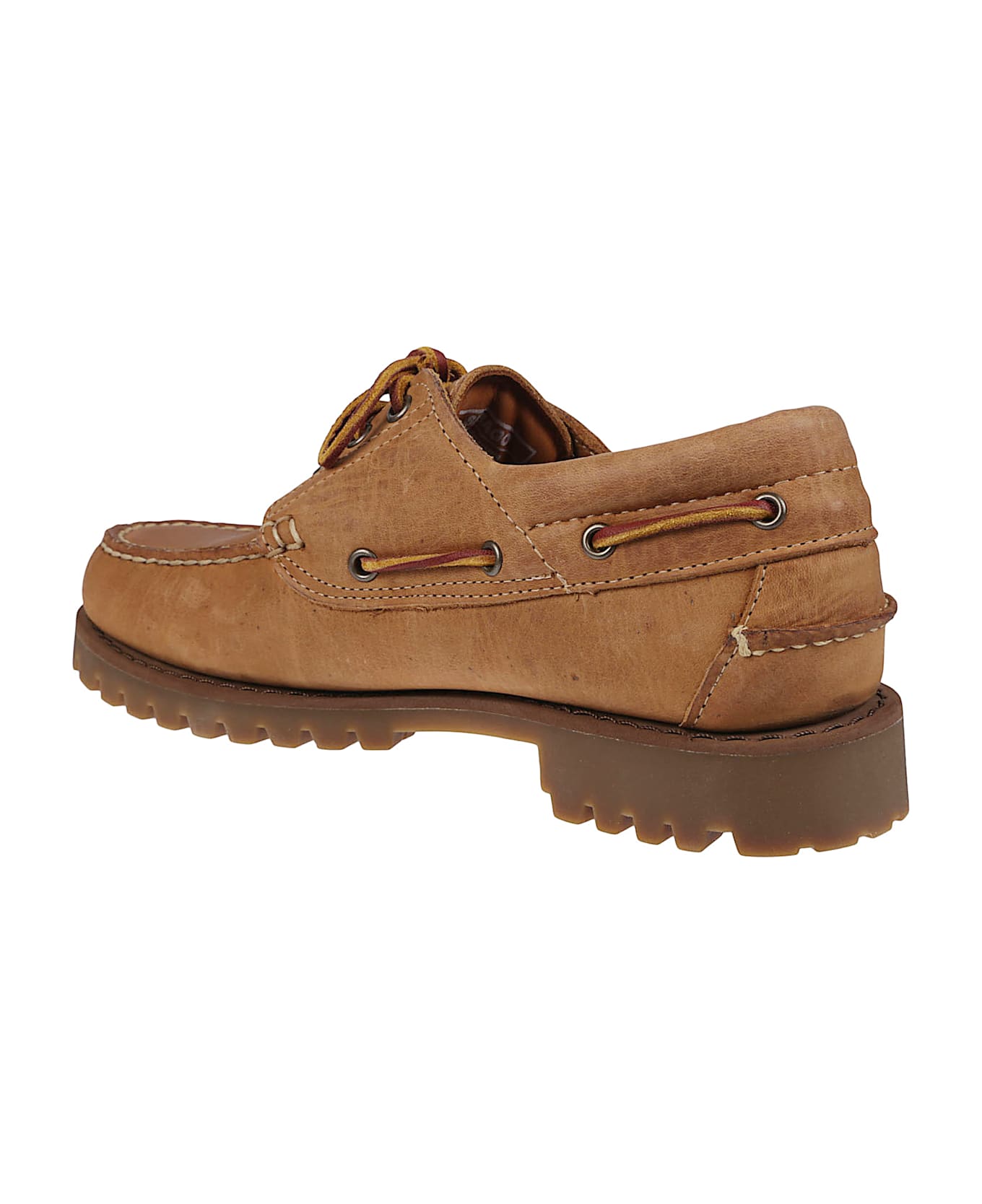 Sebago Acadia Crazy Horse Lace-up Shoes - Brown Tan