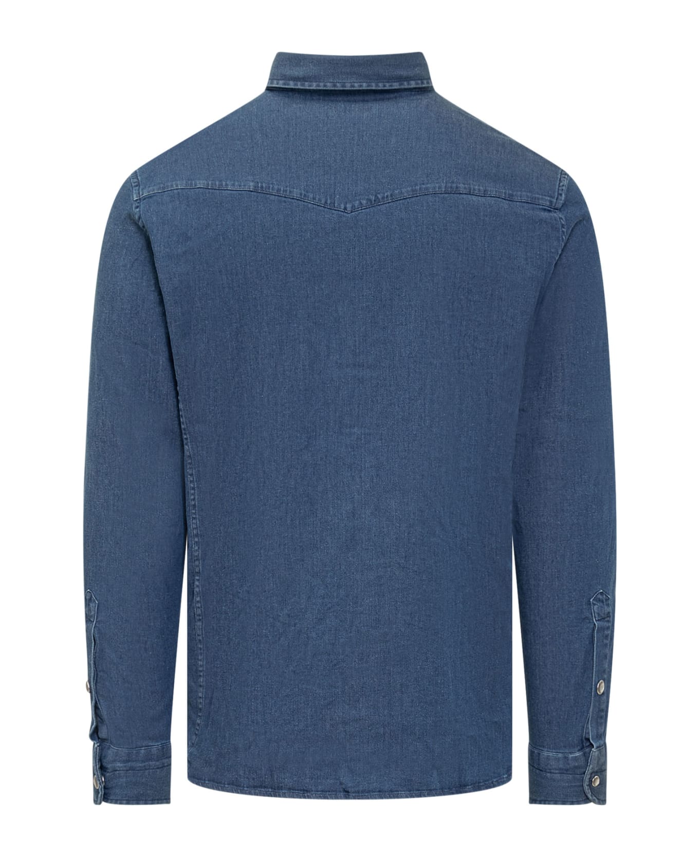 Tom Ford 'western' Shirt - STONE BLUE