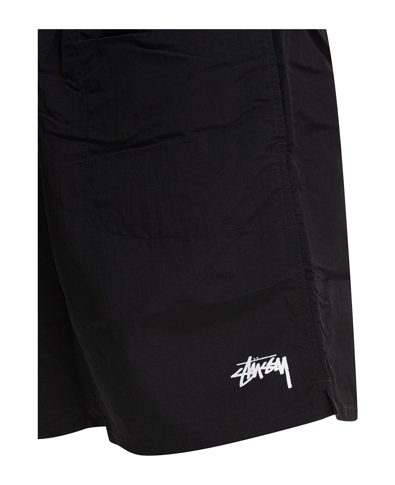 Stussy Stook Drawstring Water Shorts - Black