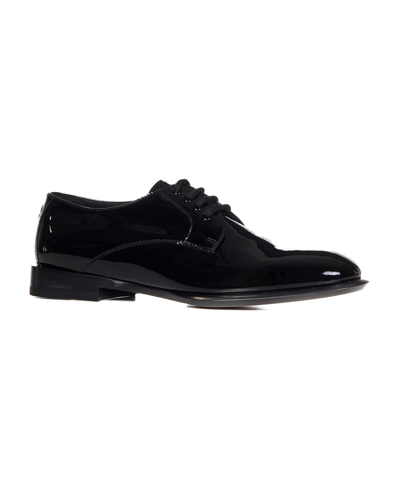 Alexander McQueen Oxford Laced Up - Black
