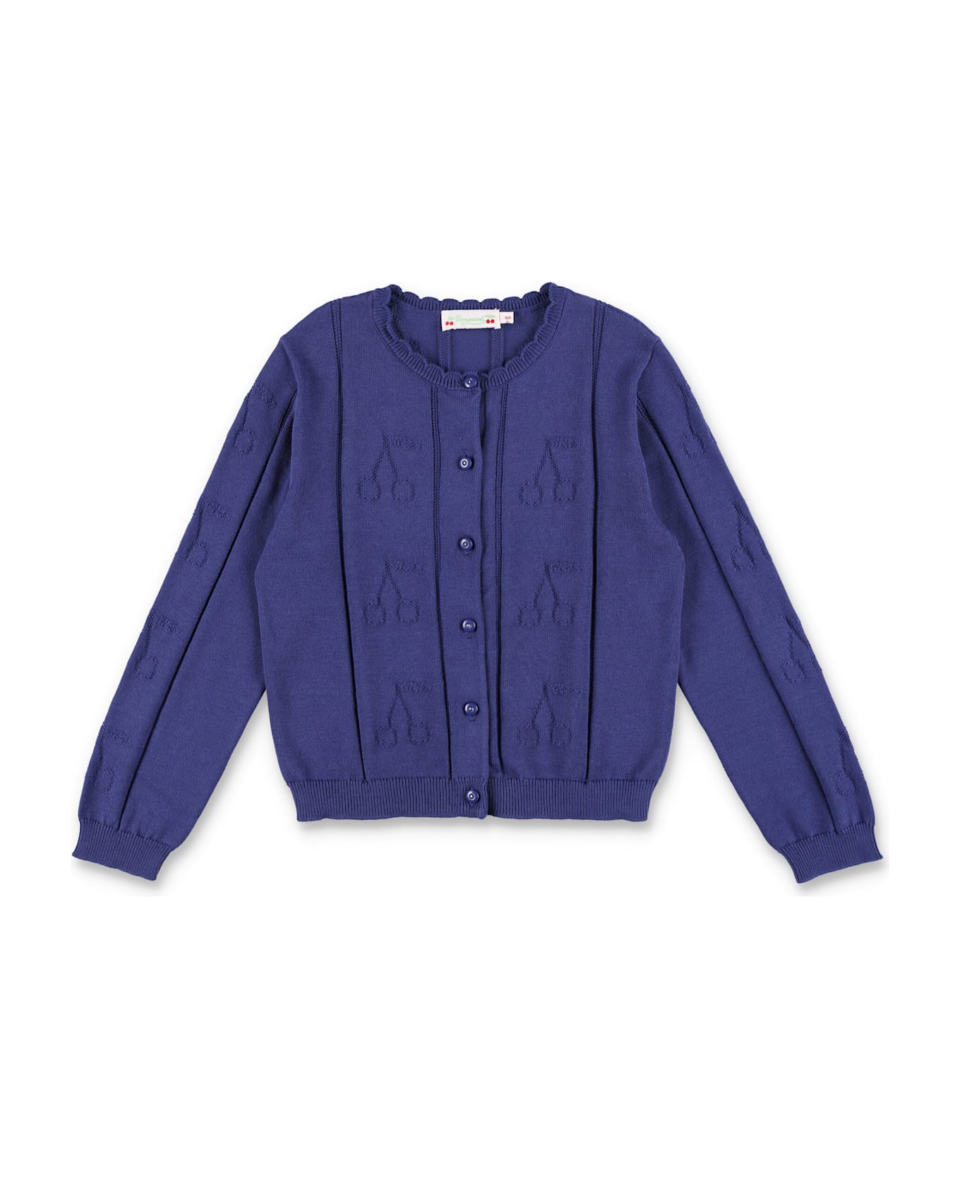 Bonpoint Kid - Cherry Cardigan - NAVY