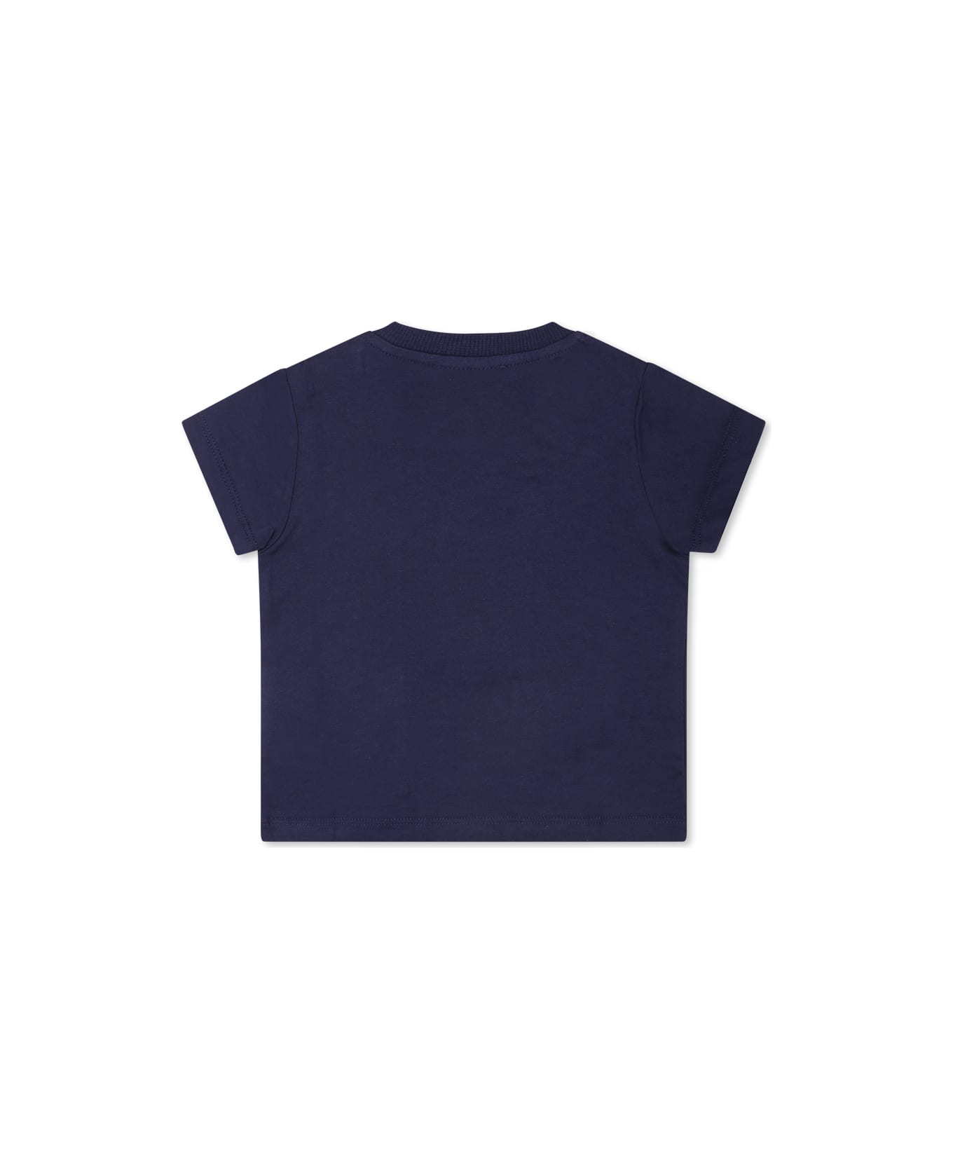 Moschino Blue T-shirt For Babykids With Three Teddy Bears - Blue