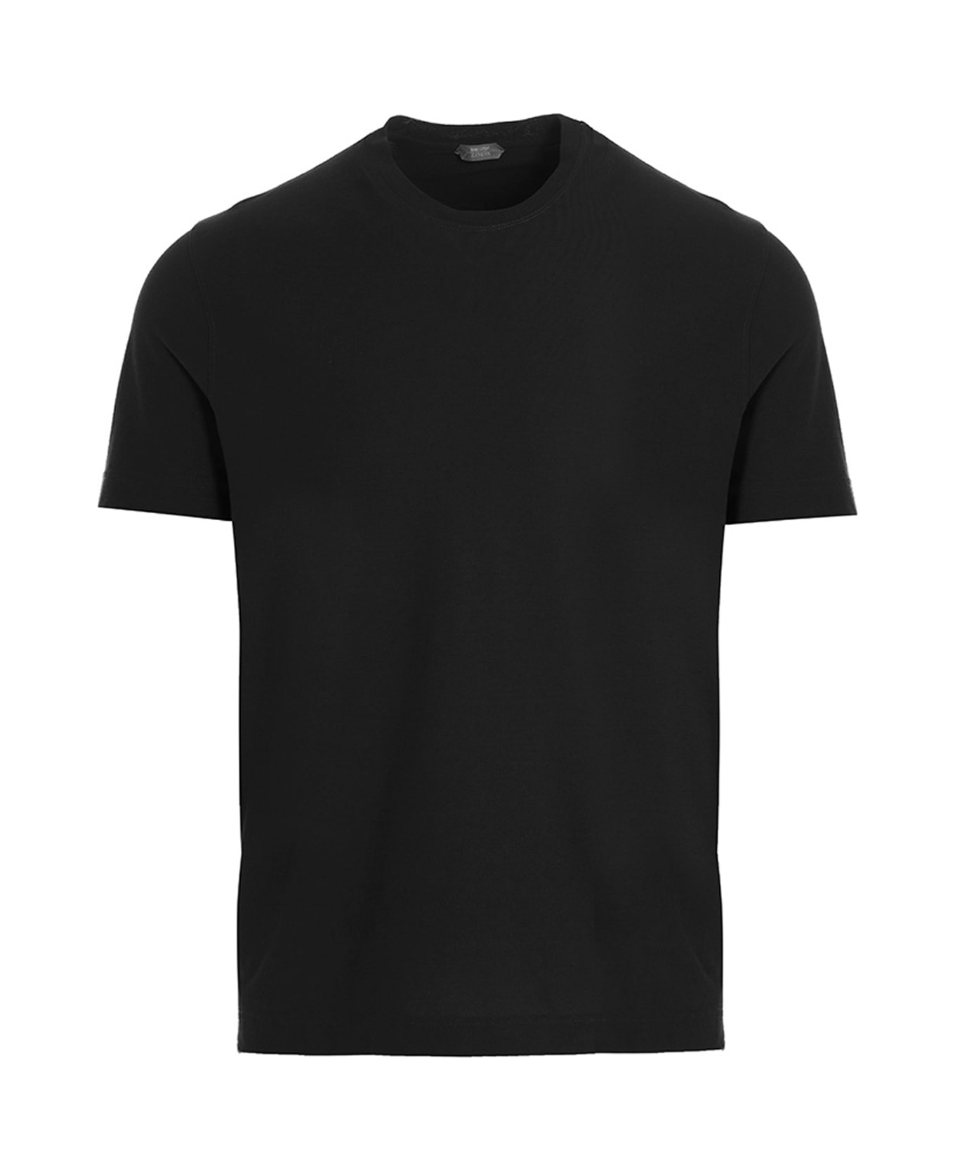 Zanone Ice Cotton T-shirt Zanone - BLACK