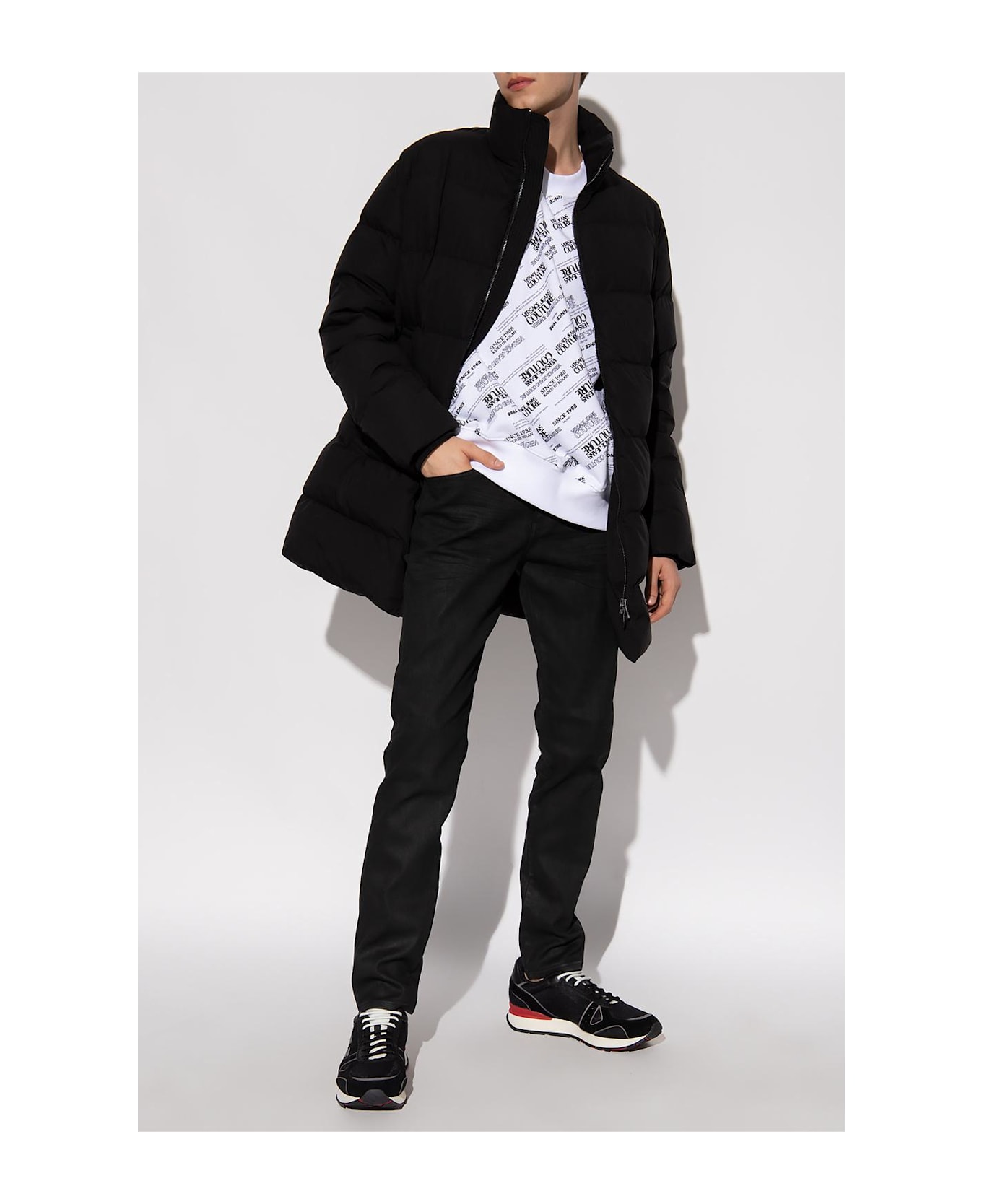 Emporio Armani Down Jacket - Black