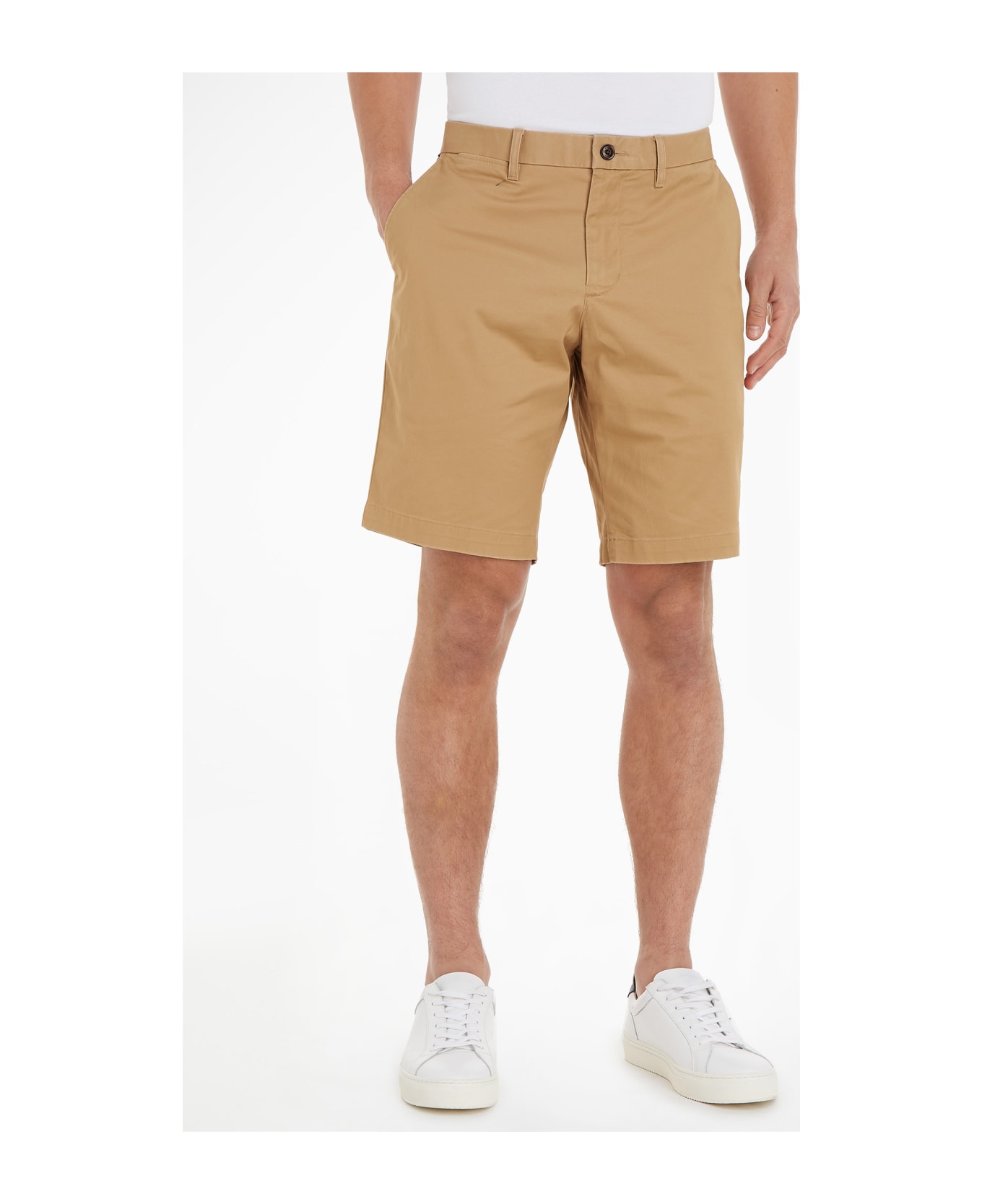 Tommy Hilfiger Men's Khaki Bermuda Shorts - CLASSIC KHAKI