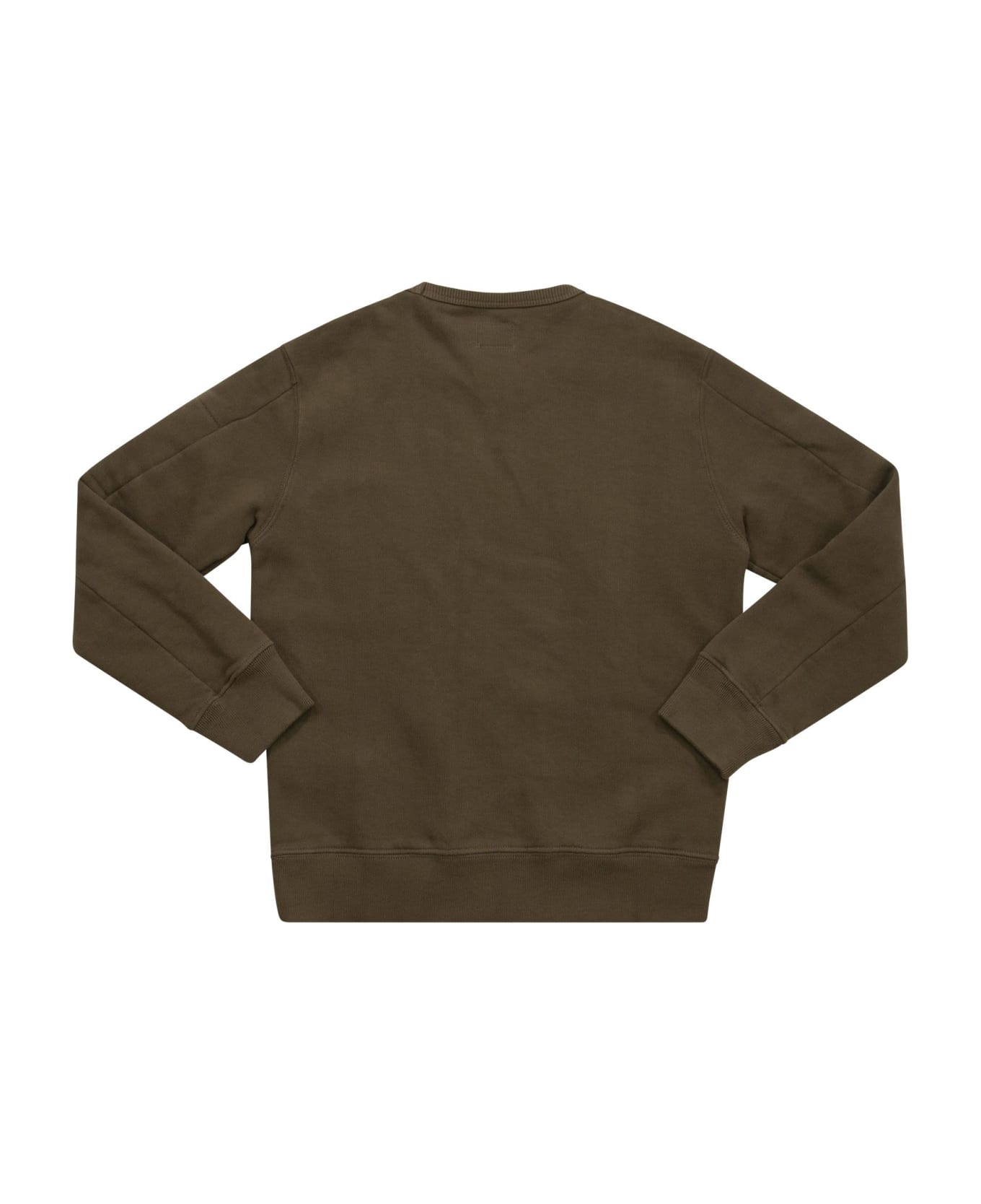 C.P. Company Sweatshirt Basic Fleece Lens - Forest