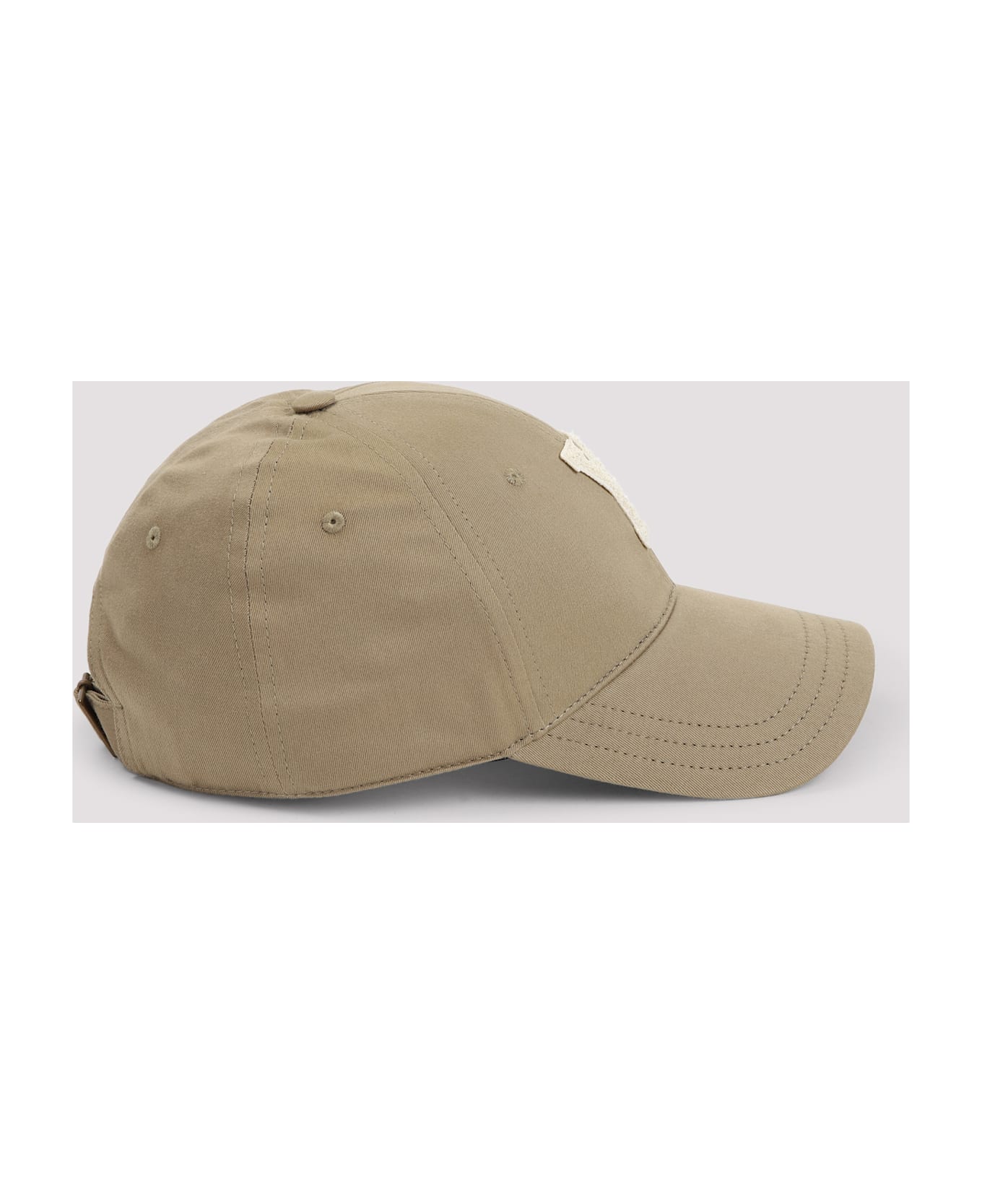 Saint Laurent Baseball Hat - Kaki avorio