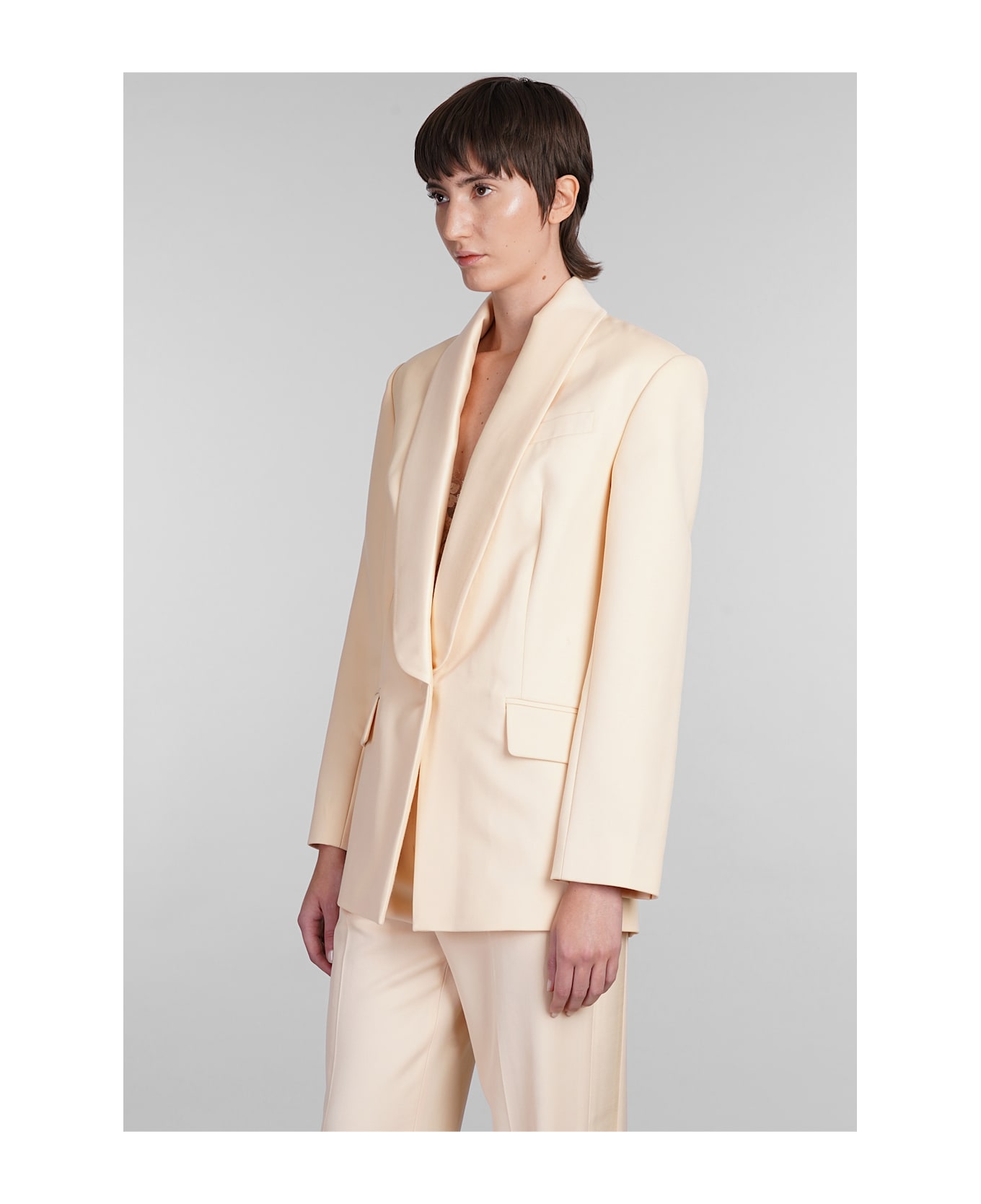 Zimmermann 
illustration Shawl Tux Jacket
 Blazer - Beige