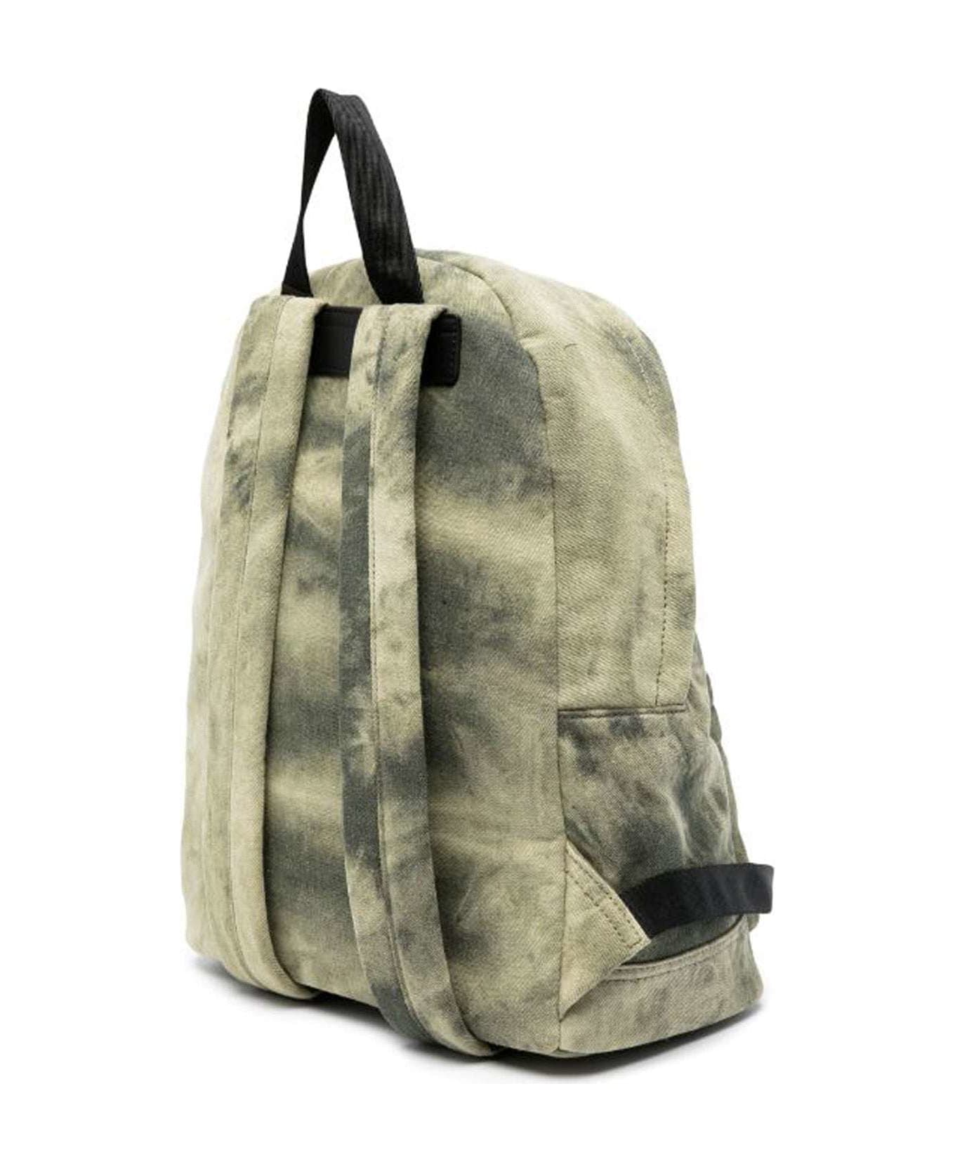 John Richmond Backpack With Print And Logo - Verde