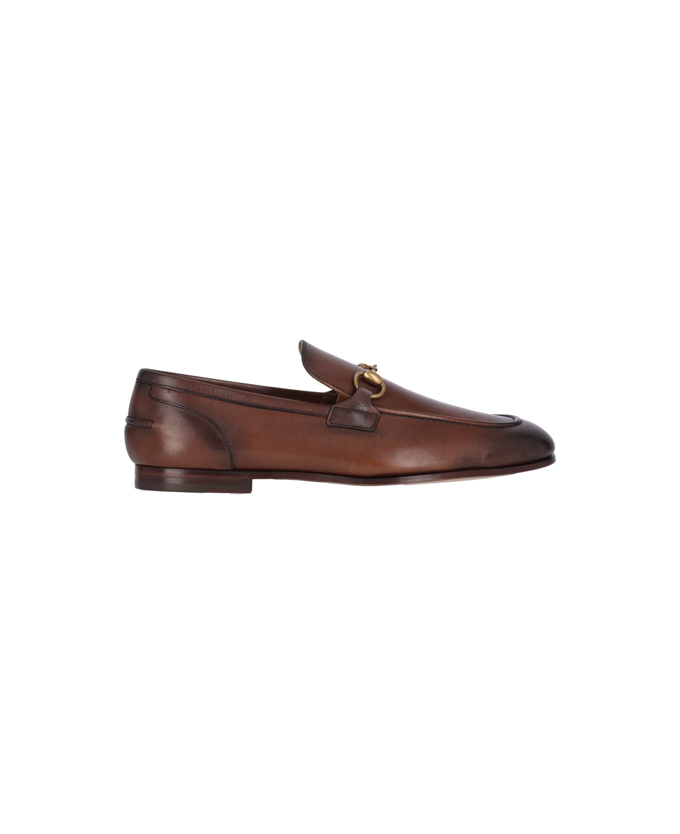 Gucci "jordaan" Loafers - Brown