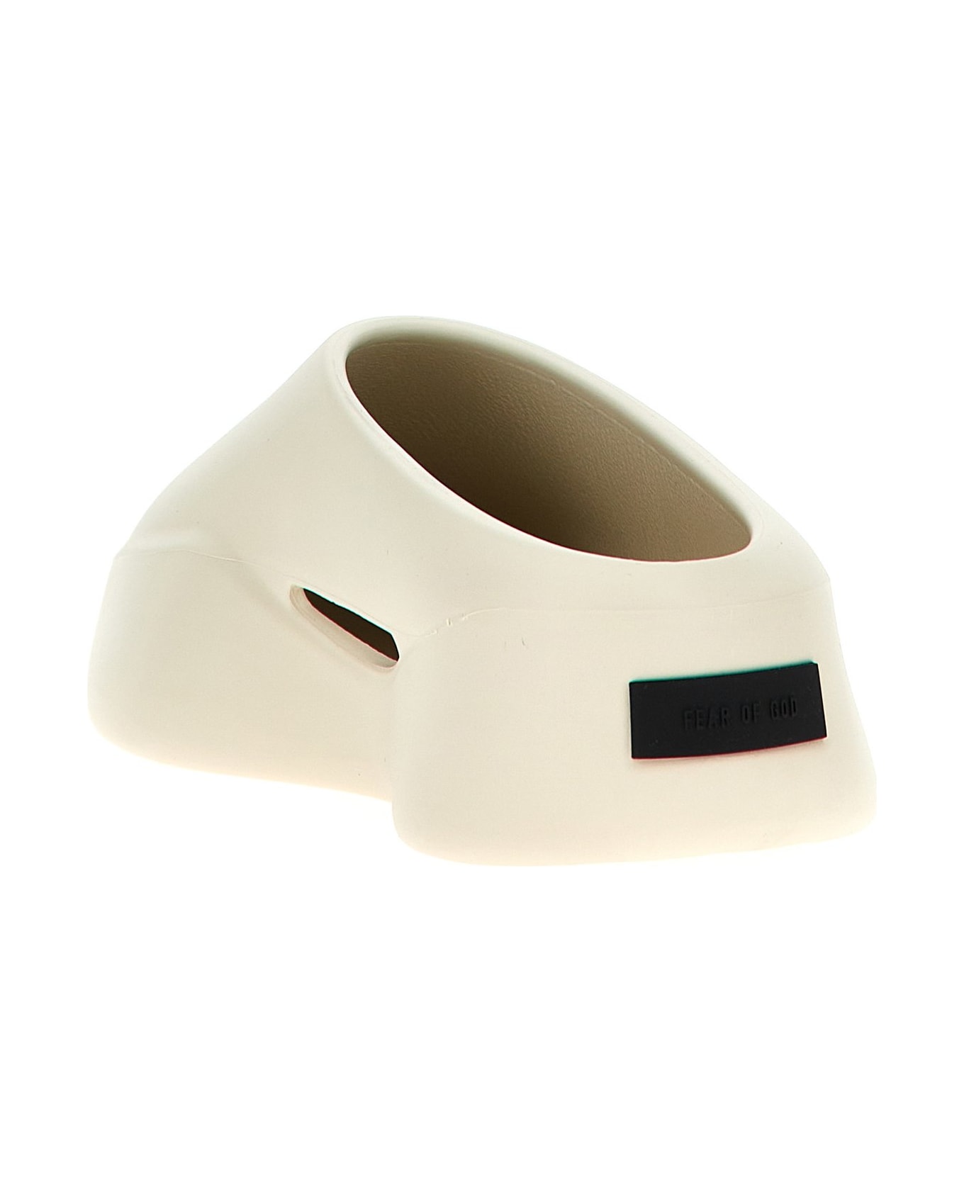 Fear of God Logo Patch Slip-on Runner Sneakers - Greige