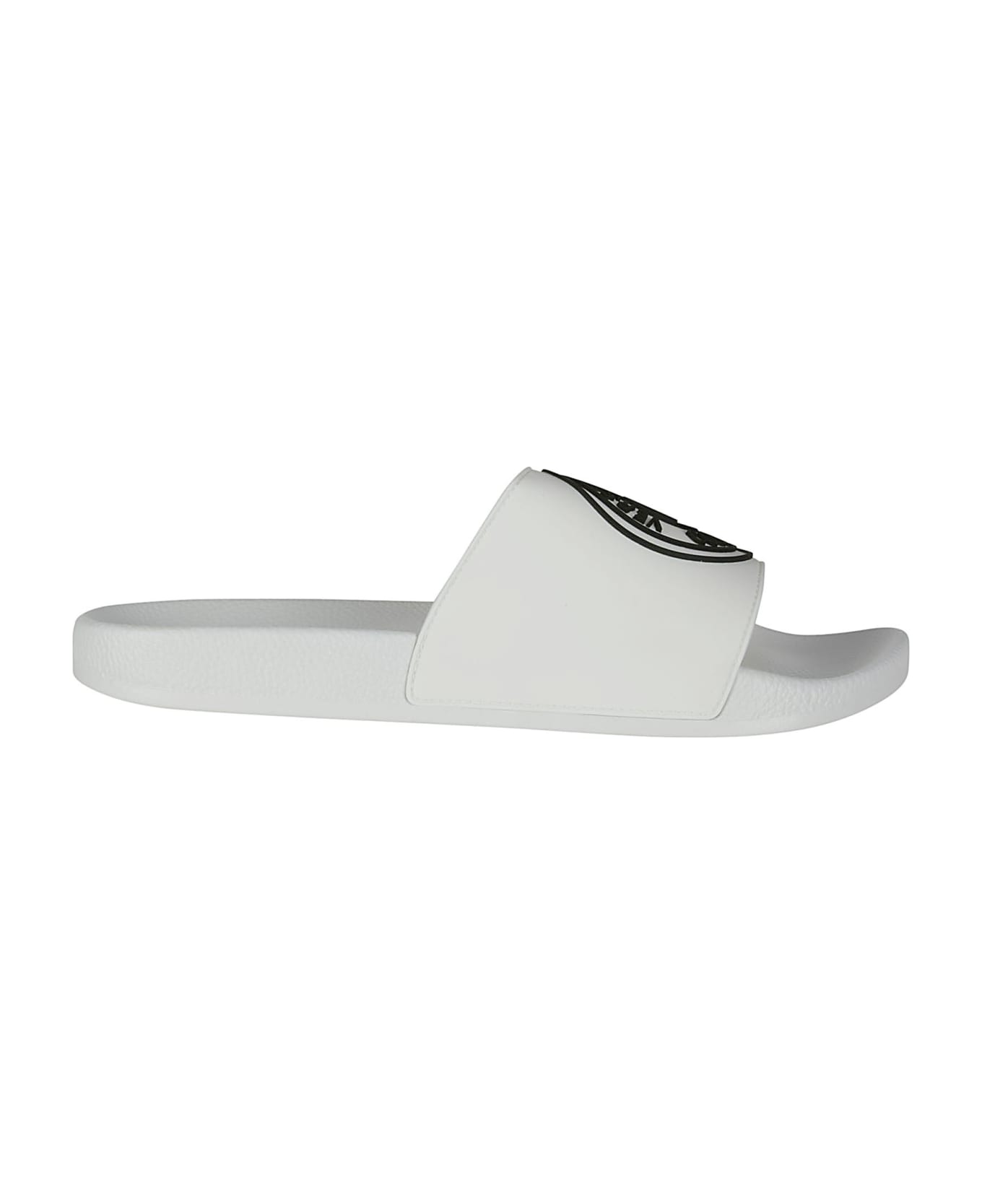 Versace Jeans Couture Fondo Slide Shoes - WHITE