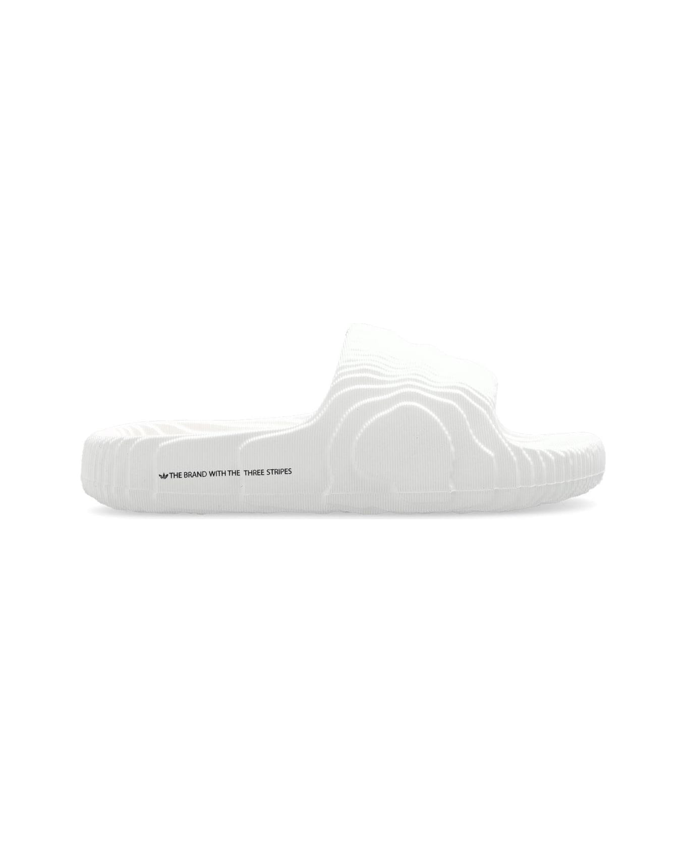 Adidas Adilette 22 Slides - WHITE