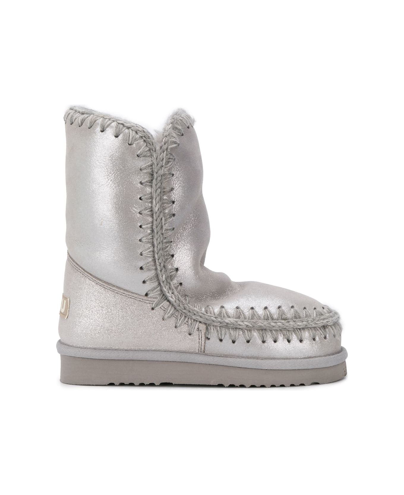 Mou Silver Boots Women - Silver