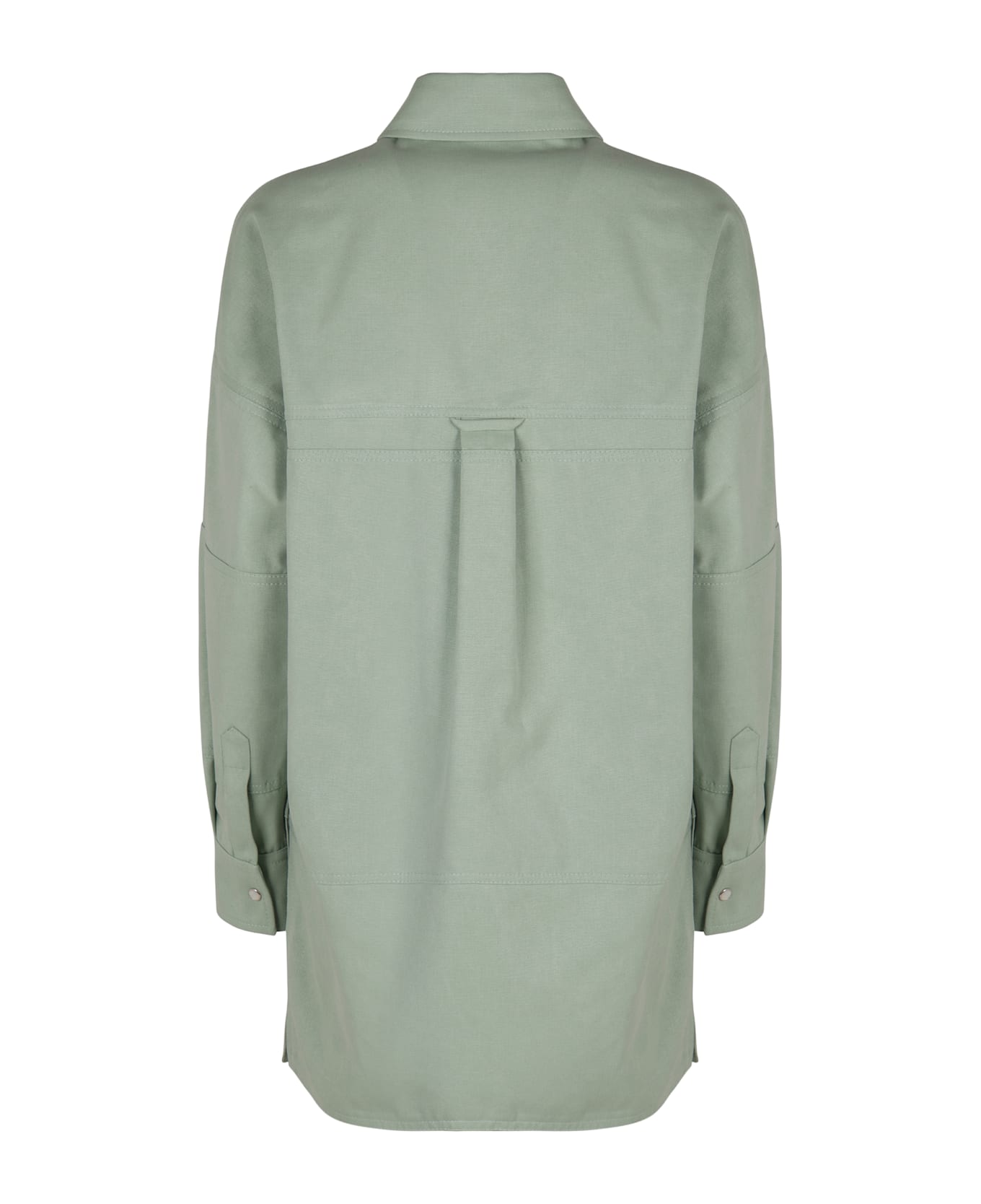Gucci Cotton Overshirt - green
