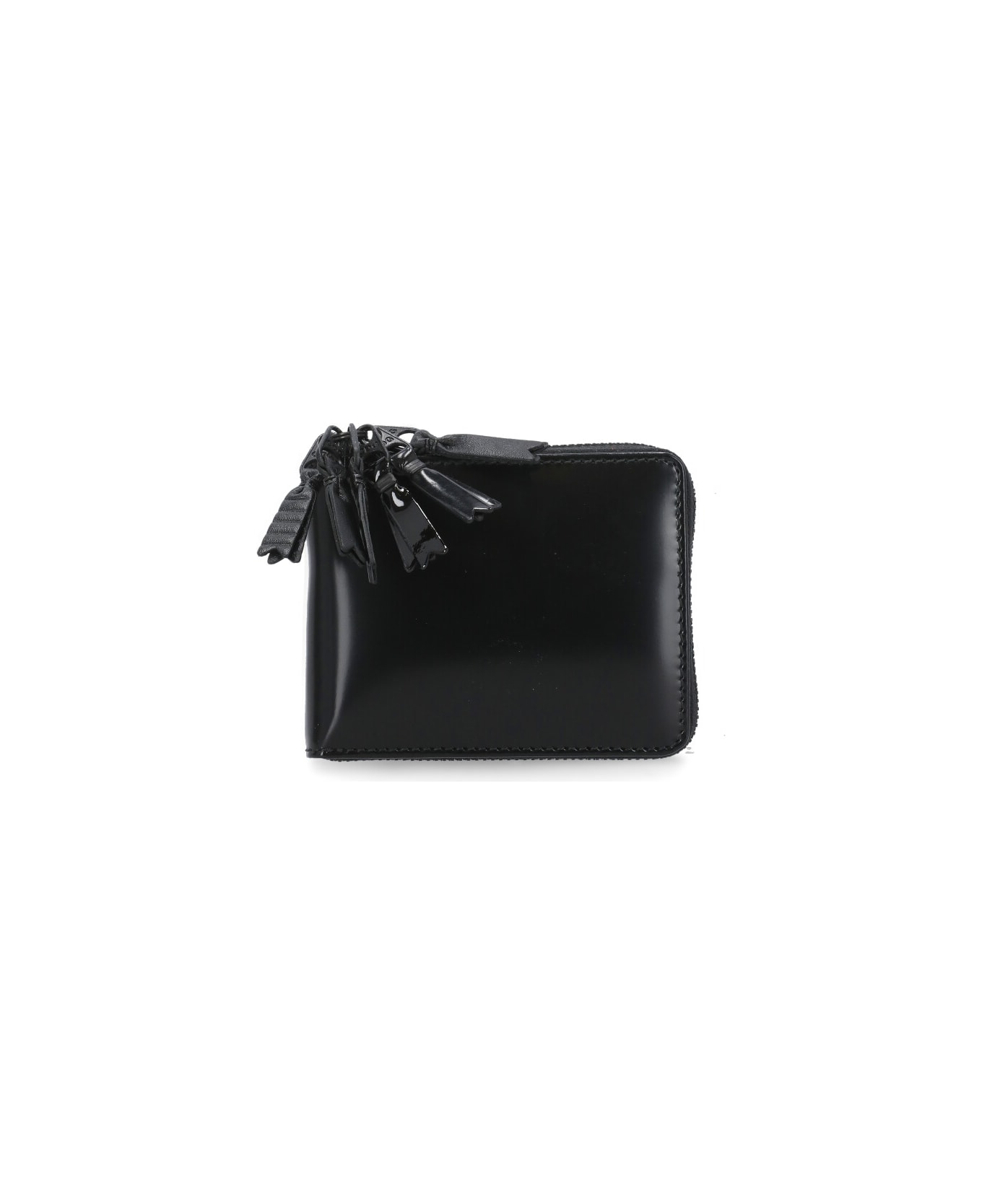 Comme des Garçons Wallet Smooth Leather Wallet - Black 財布