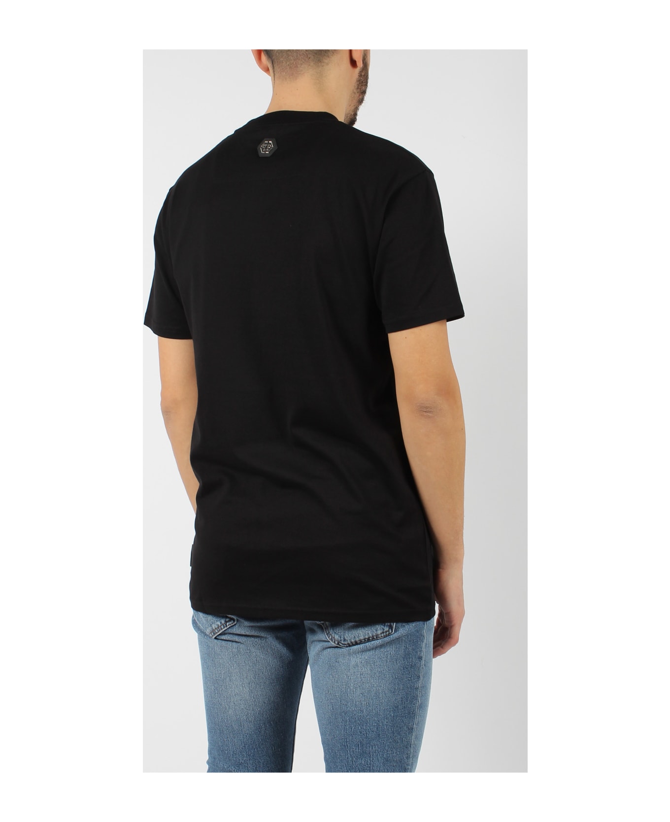 Philipp Plein Crewneck Ss T-shirt - Black