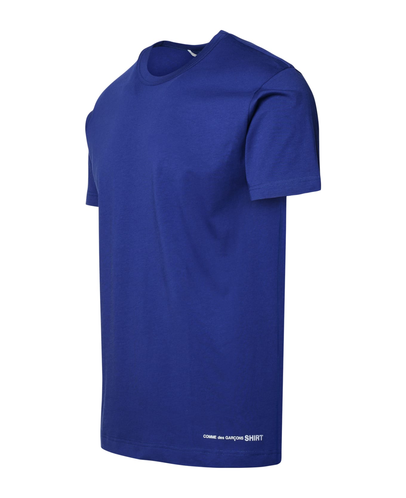 Comme des Garçons Shirt Blue Cotton T-shirt - Blue