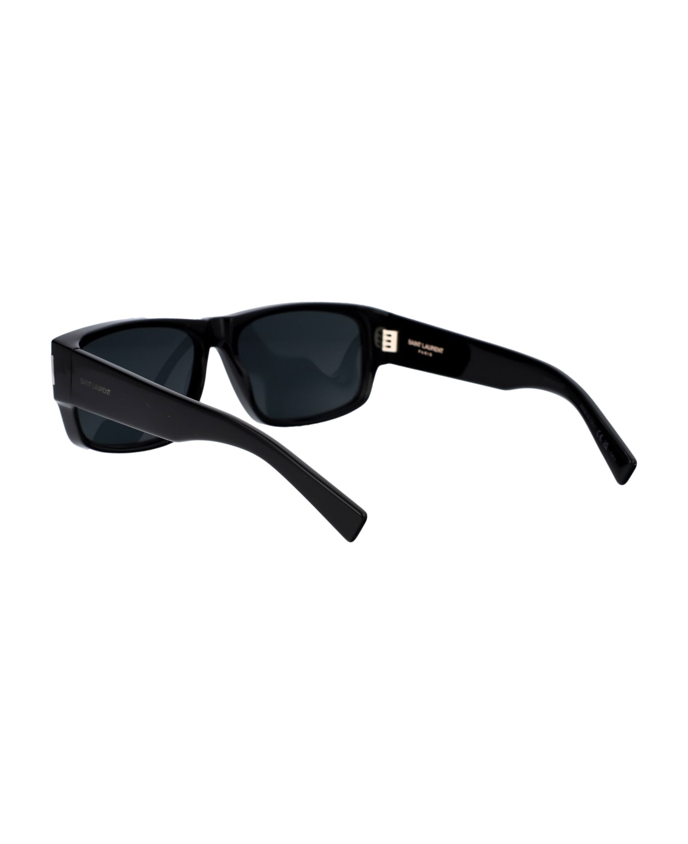 Saint Laurent Eyewear Sl 689 Sunglasses - 001 BLACK BLACK BLACK サングラス