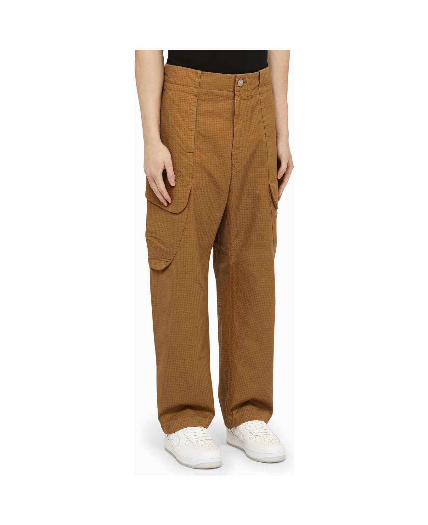 Stone Island Shadow Project Tobacco Cargo Trousers - Tobacco