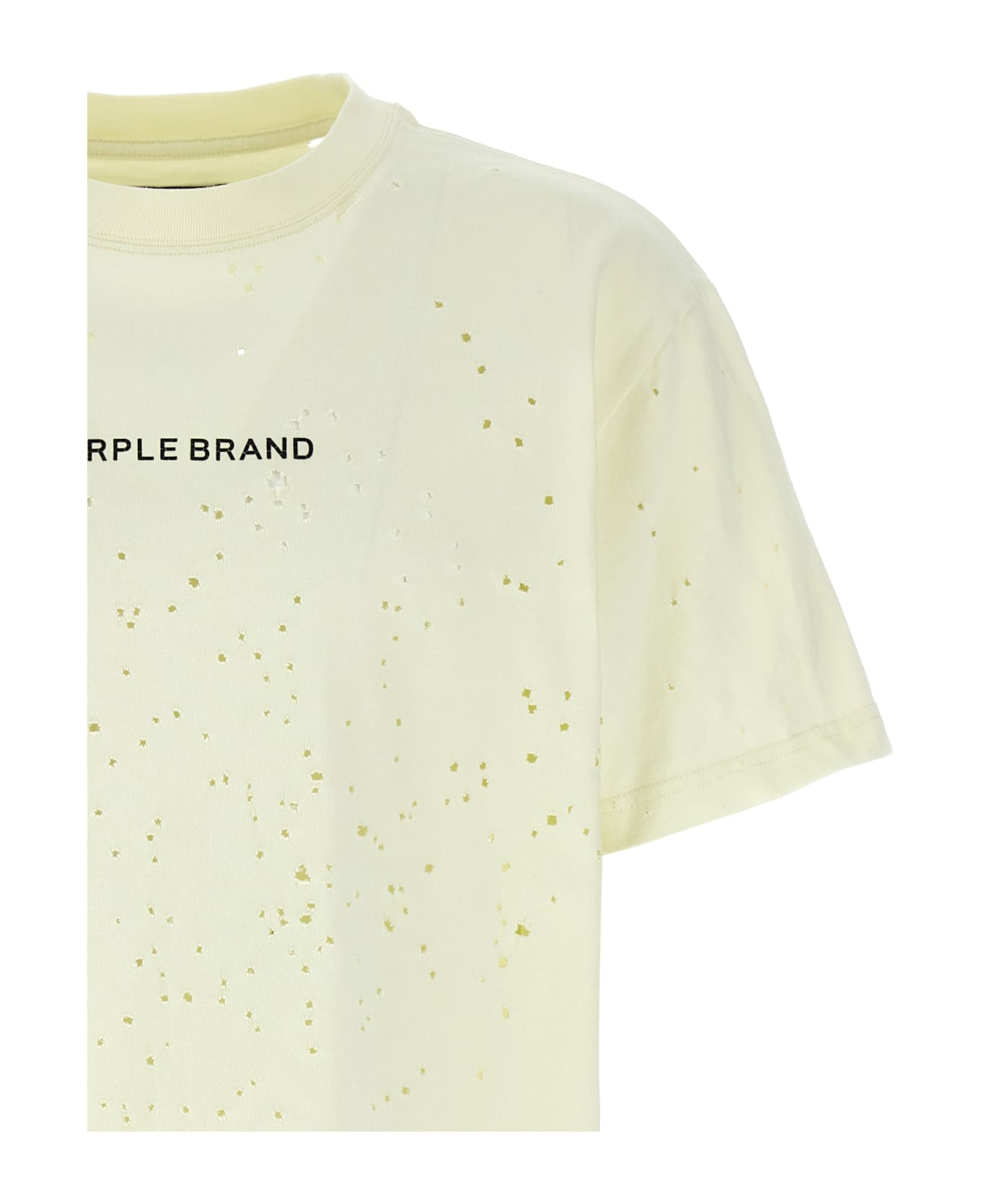 Purple Brand 
trademark
 T-shirt - Yellow