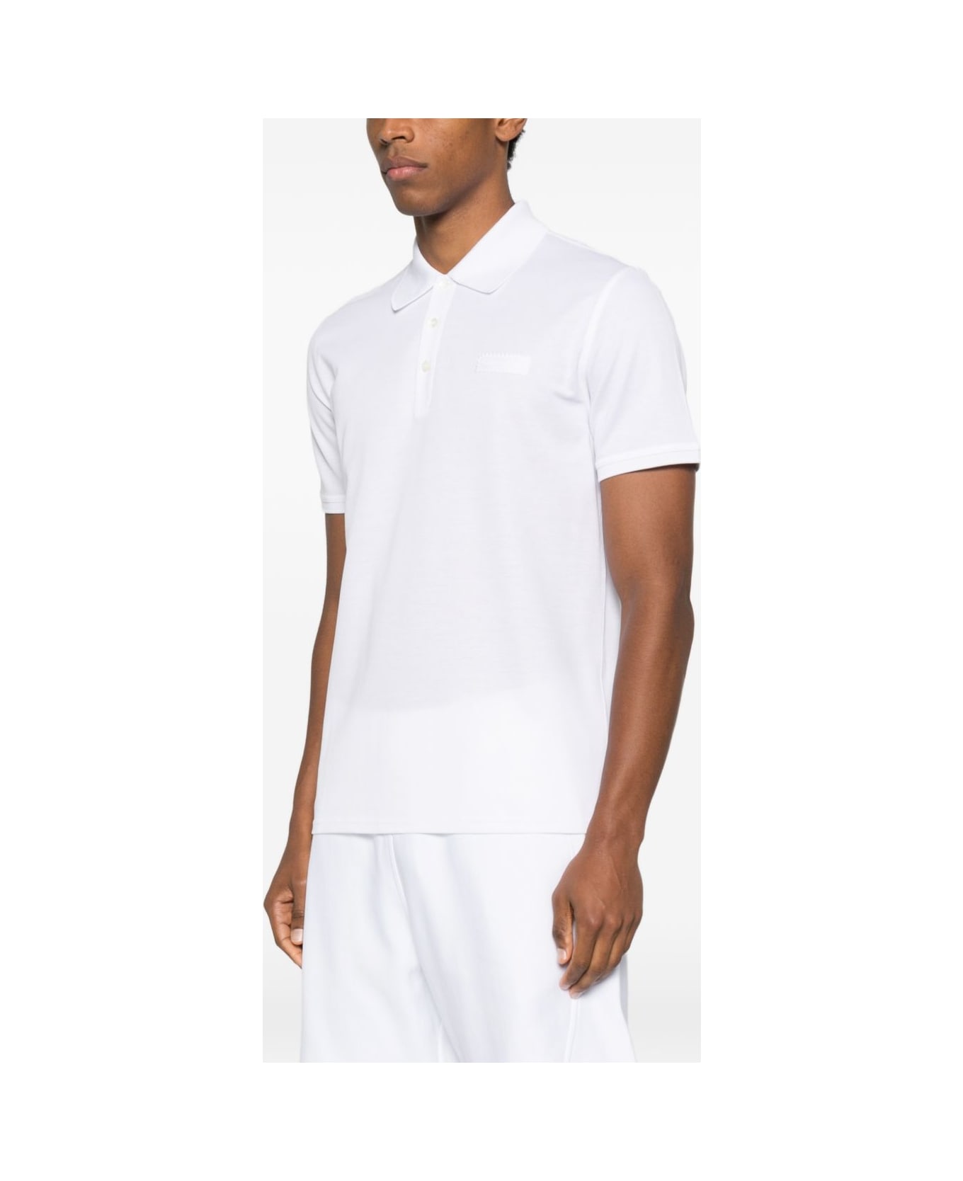 Givenchy Cotton Polo Shirt - White