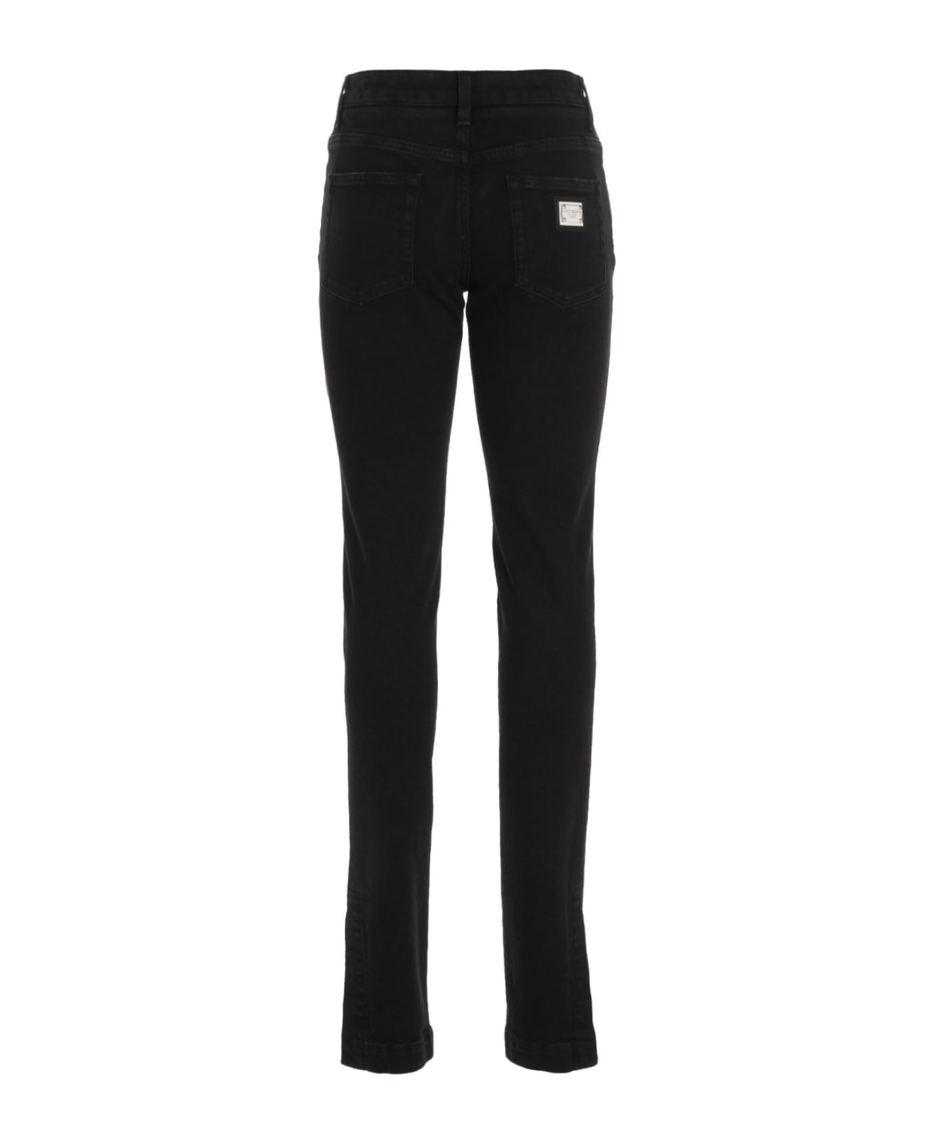Dolce & Gabbana Five-pocket Denim Jeans - Black  