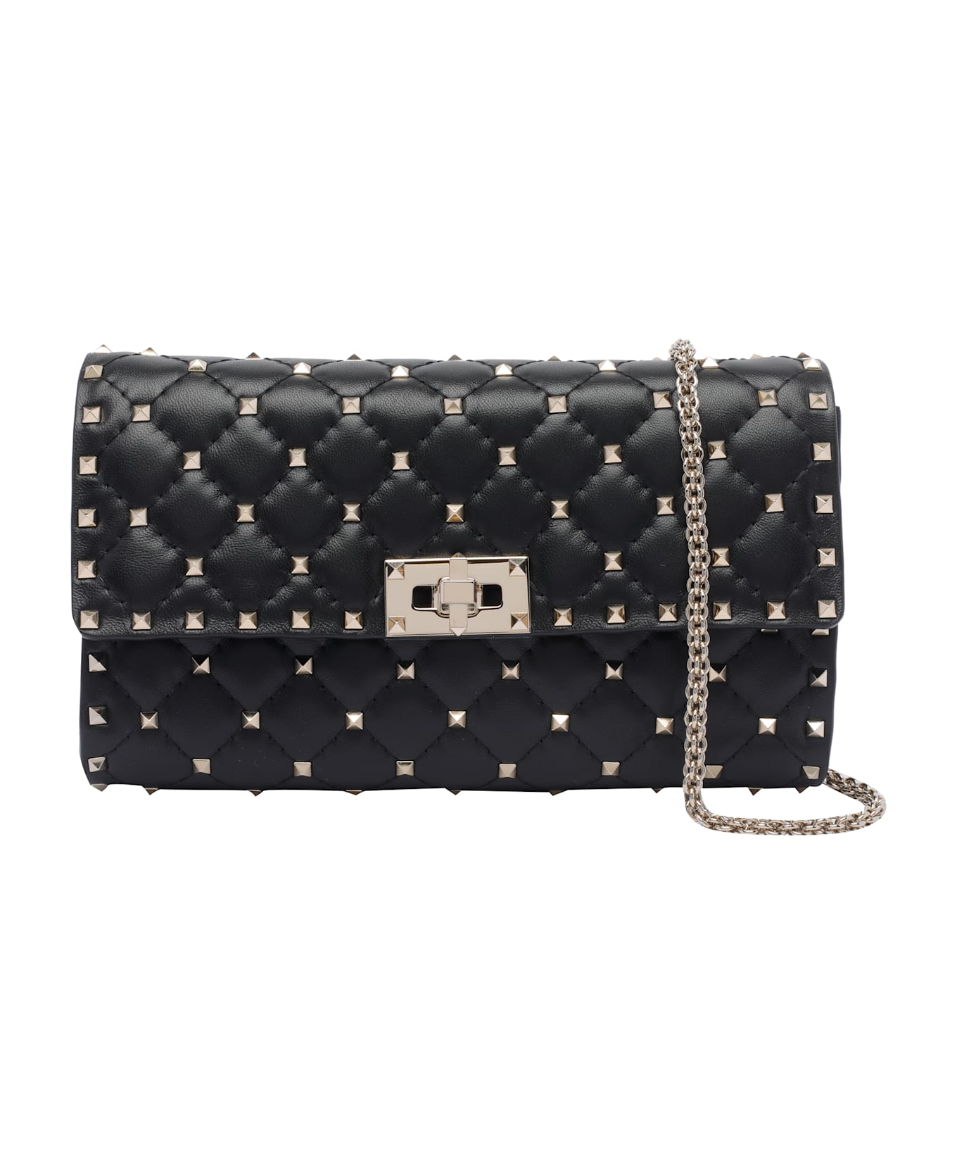 Valentino Garavani Rockstud Spike Crossbody Bag - Black