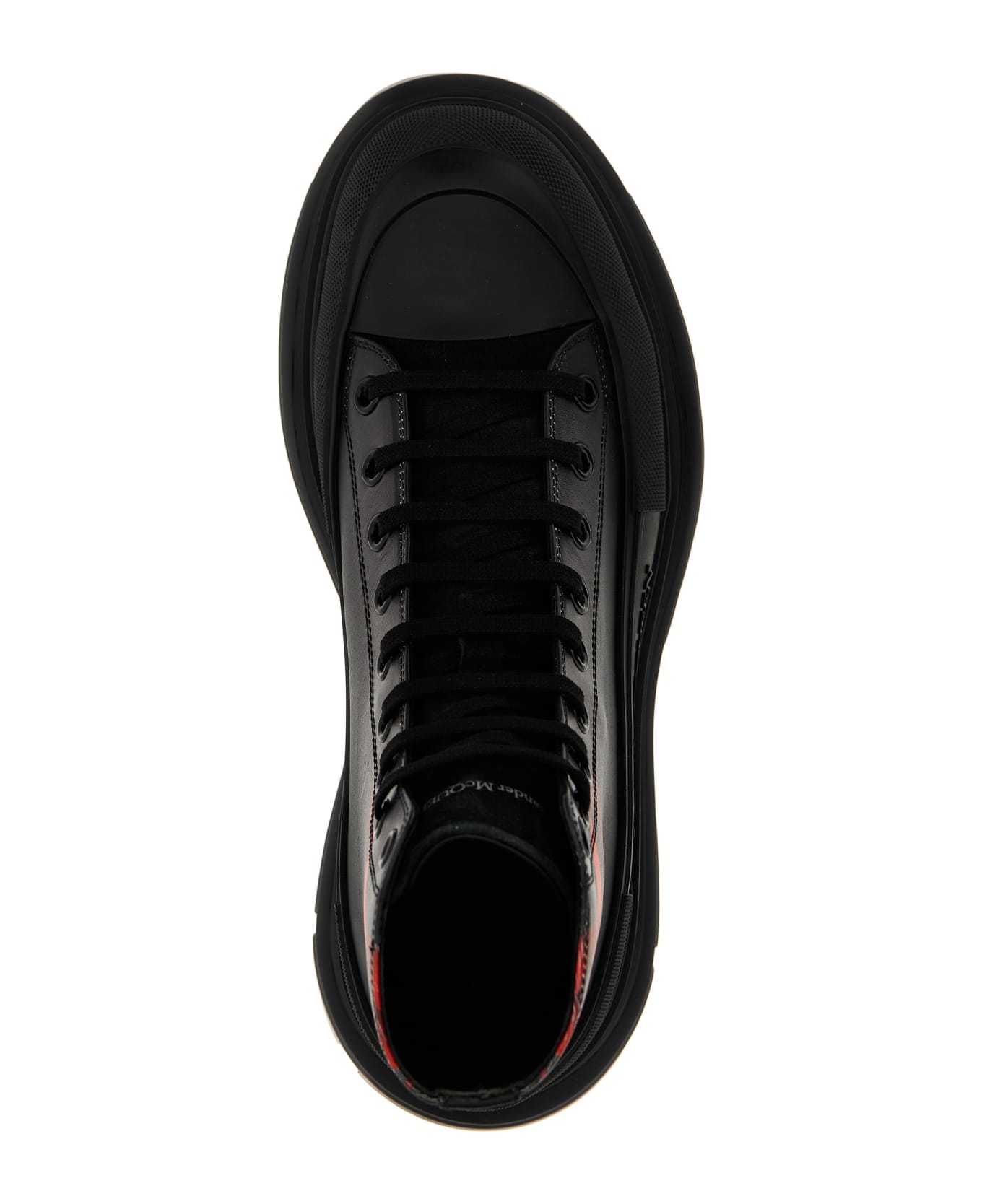 Alexander McQueen 'tread Slick' Ankle Boots - Black
