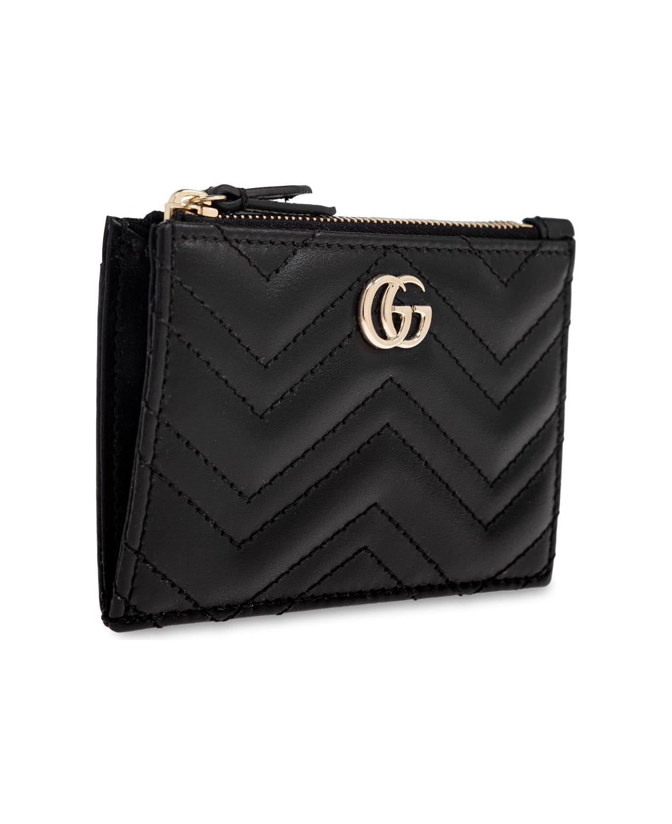 Gucci Leather Key Case - BLACK