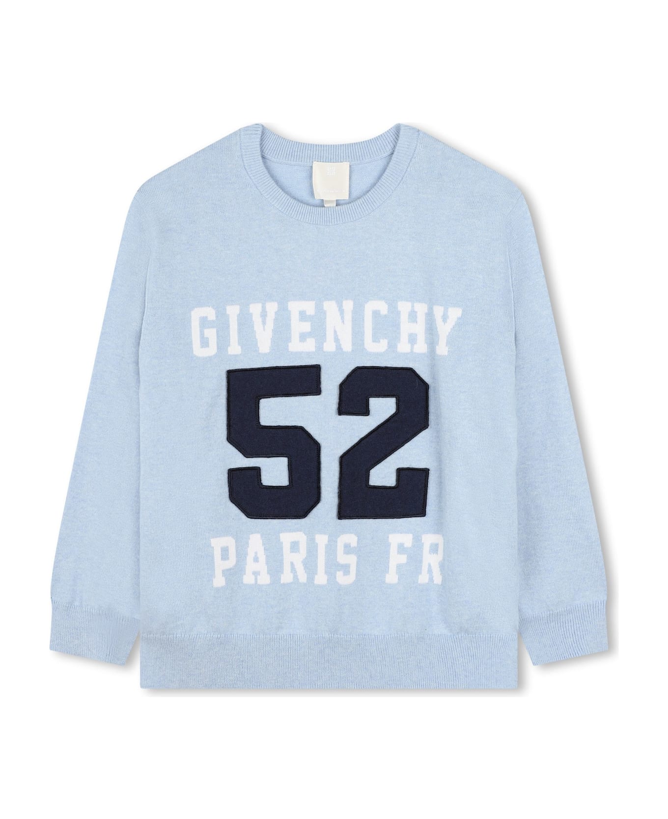 Givenchy Pull With Pint - Light blue