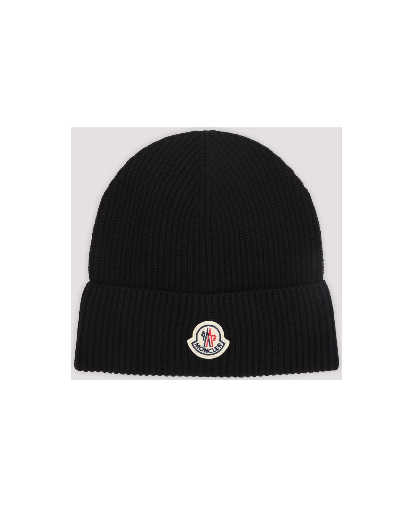 Moncler Cotton Hat - Black