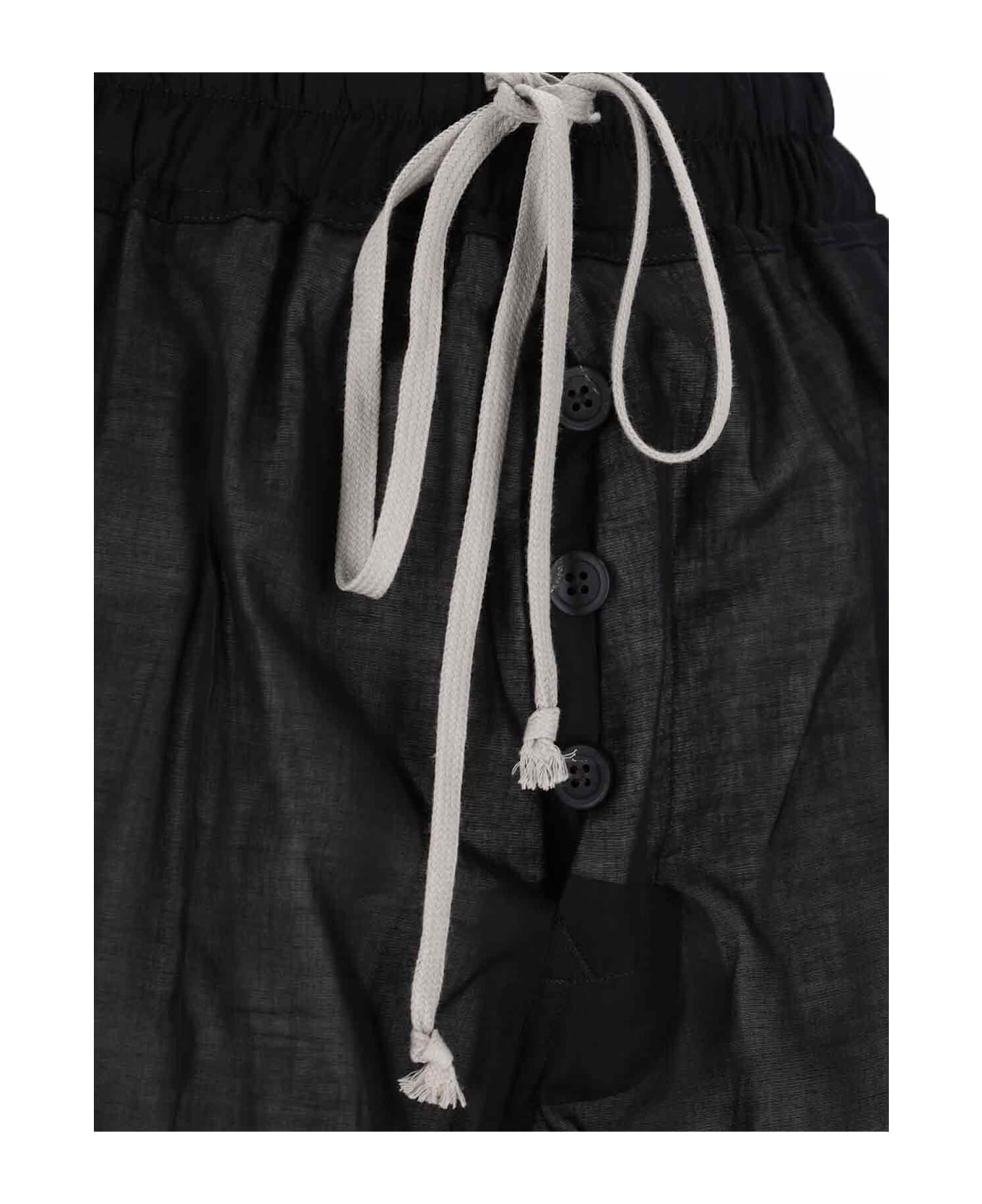 Rick Owens Straight Pants - Black  