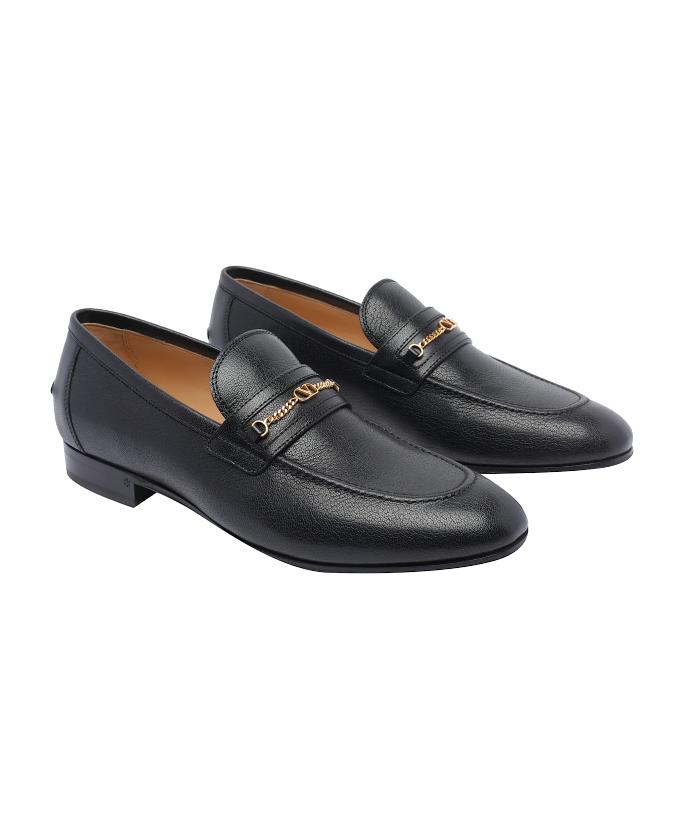 Valentino Garavani Vlogo Signature Loafers - Black