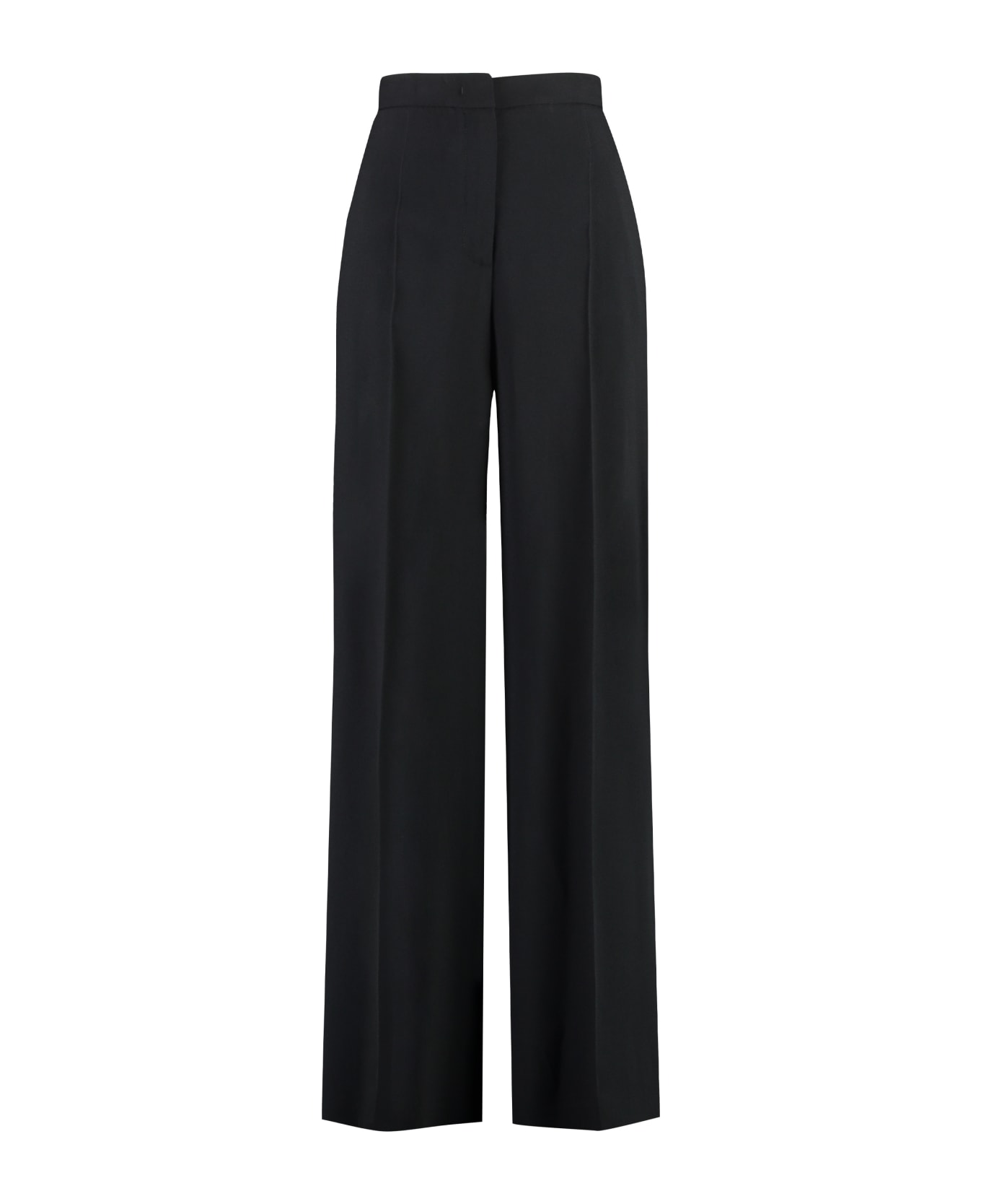 Moschino High-waist Wide-leg Trousers - black