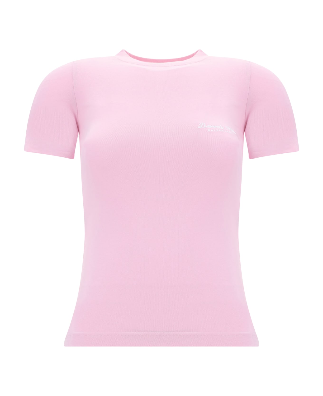 Balenciaga T-shirt - Light Pink/white