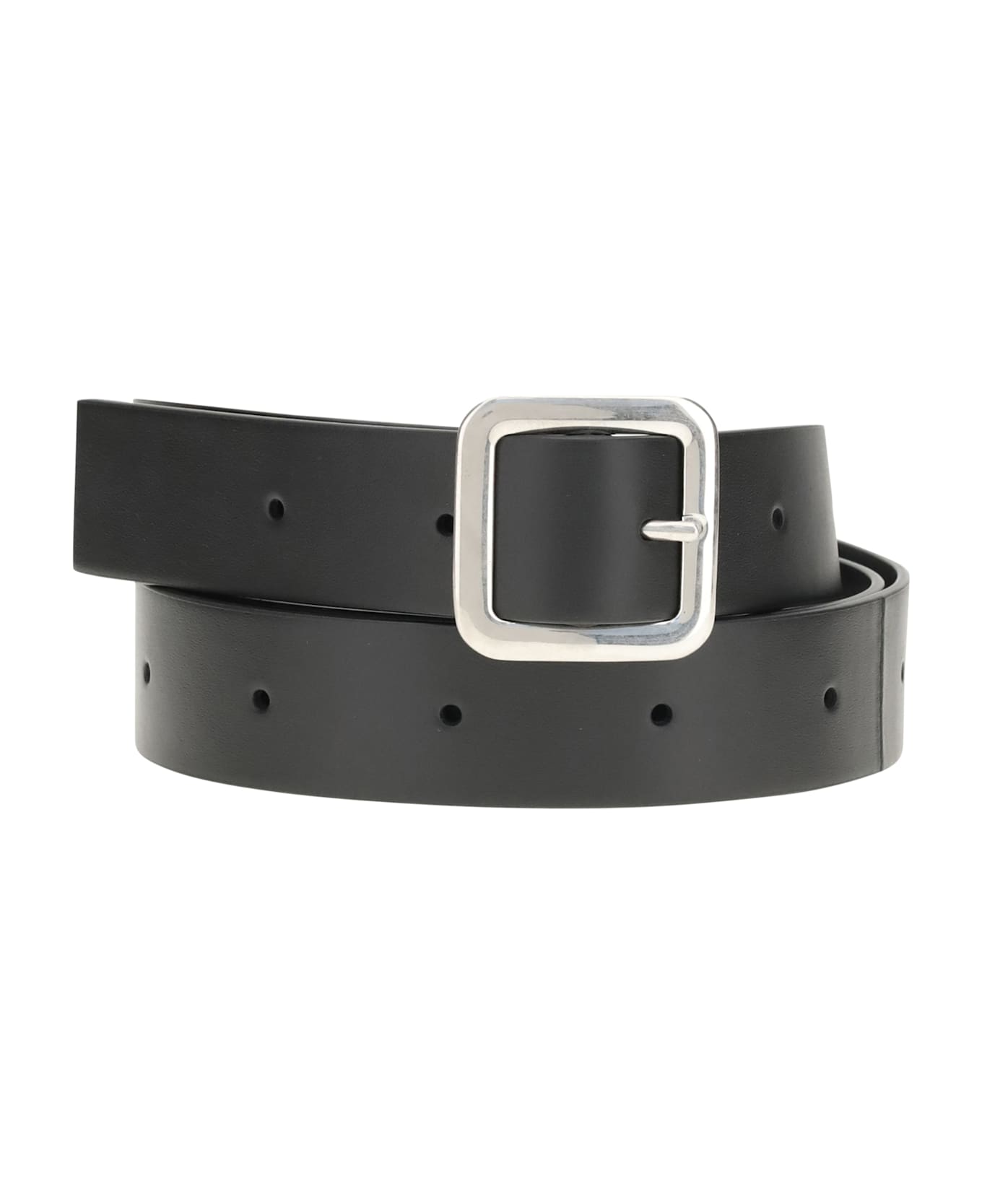Jil Sander Leather Belt - Black
