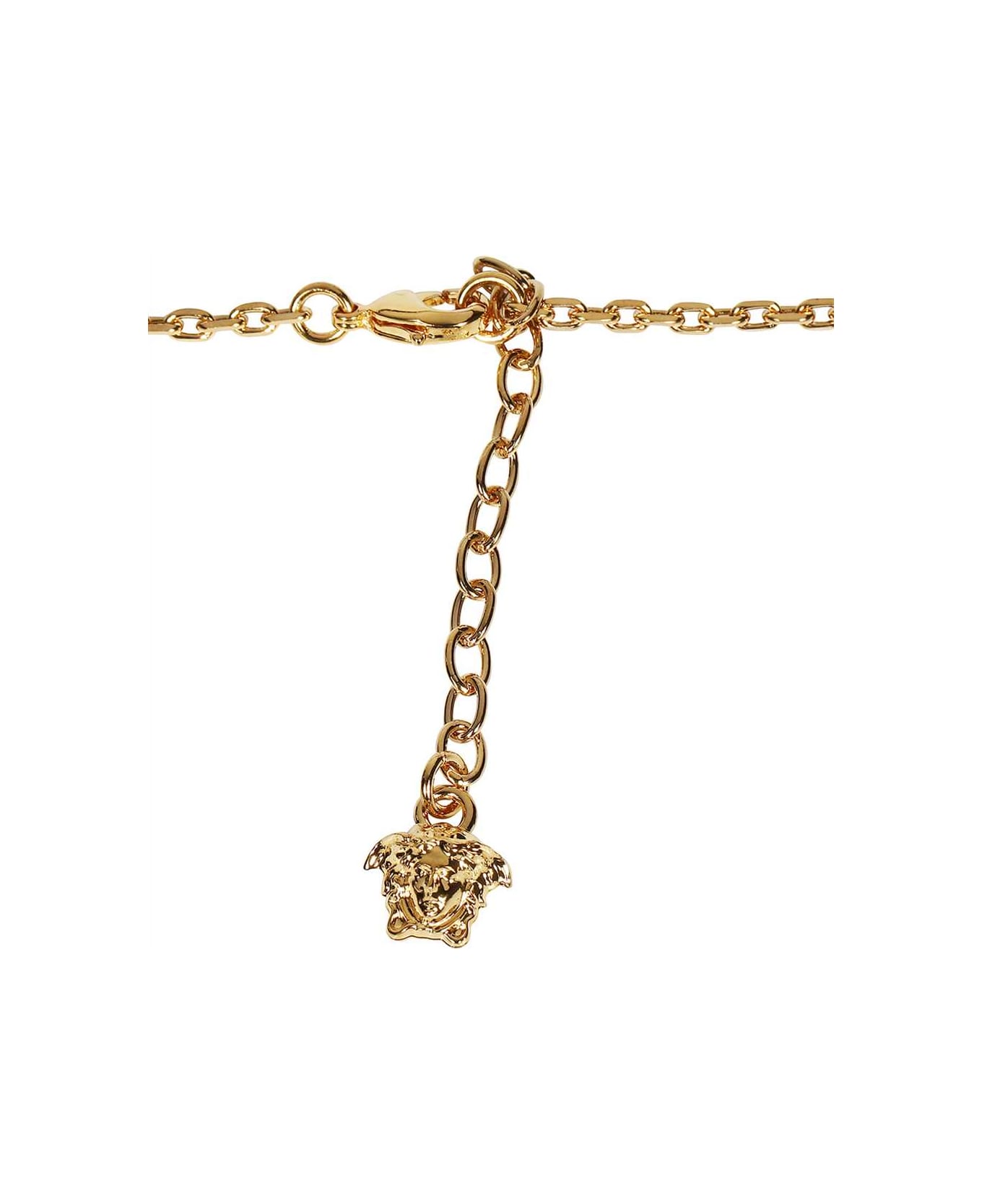Versace Gold-tone Metal Necklace - Gold