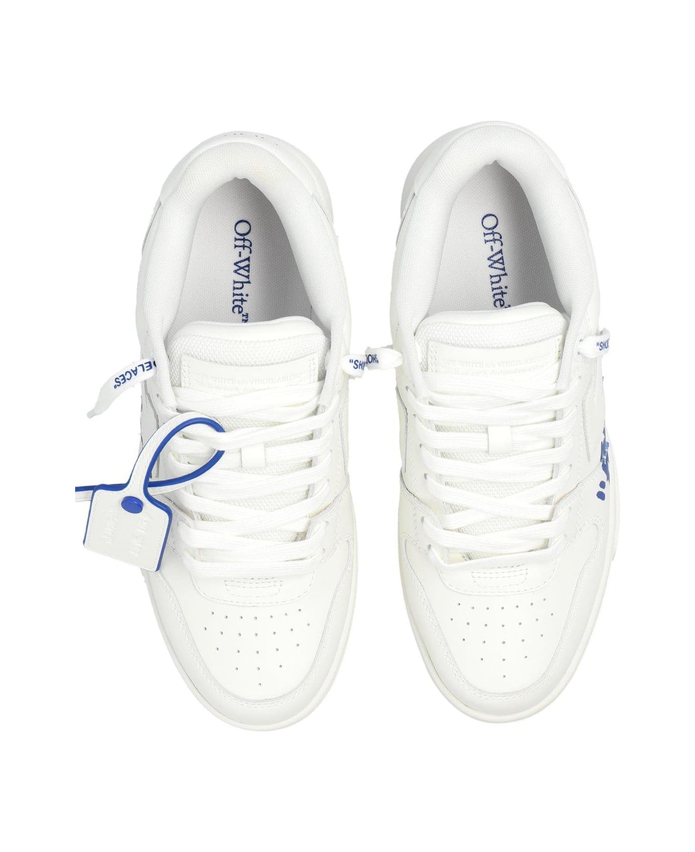 Off-White Out Of Office Sneakers - WHITE-BLUE