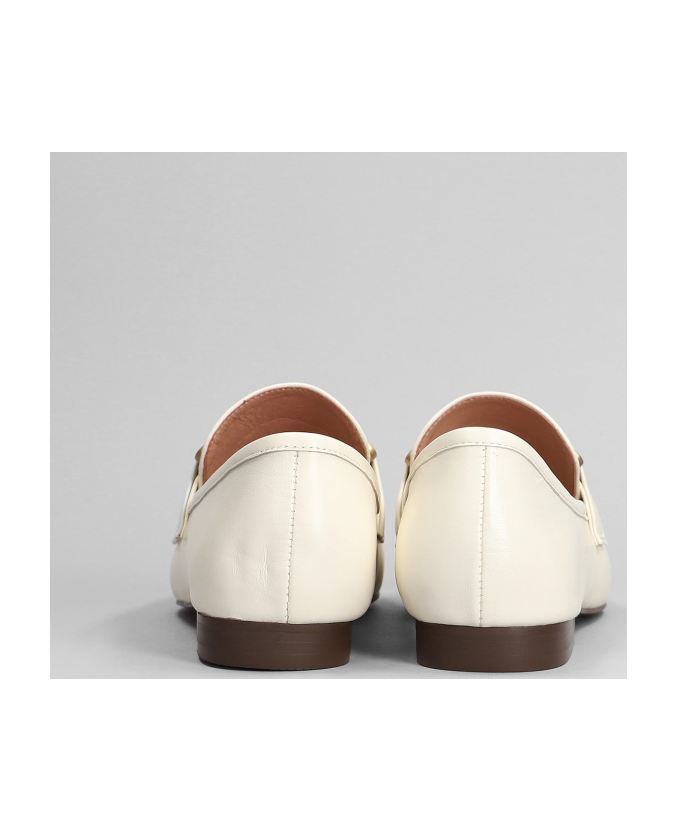 Bibi Lou Zagreb Ii Loafers In Beige Leather - beige