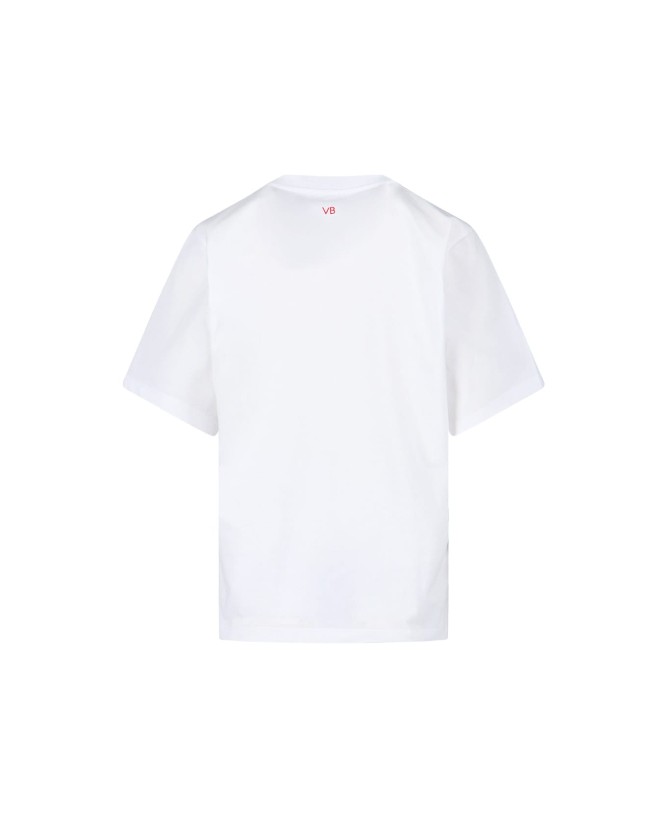Victoria Beckham Logo T-shirt - White